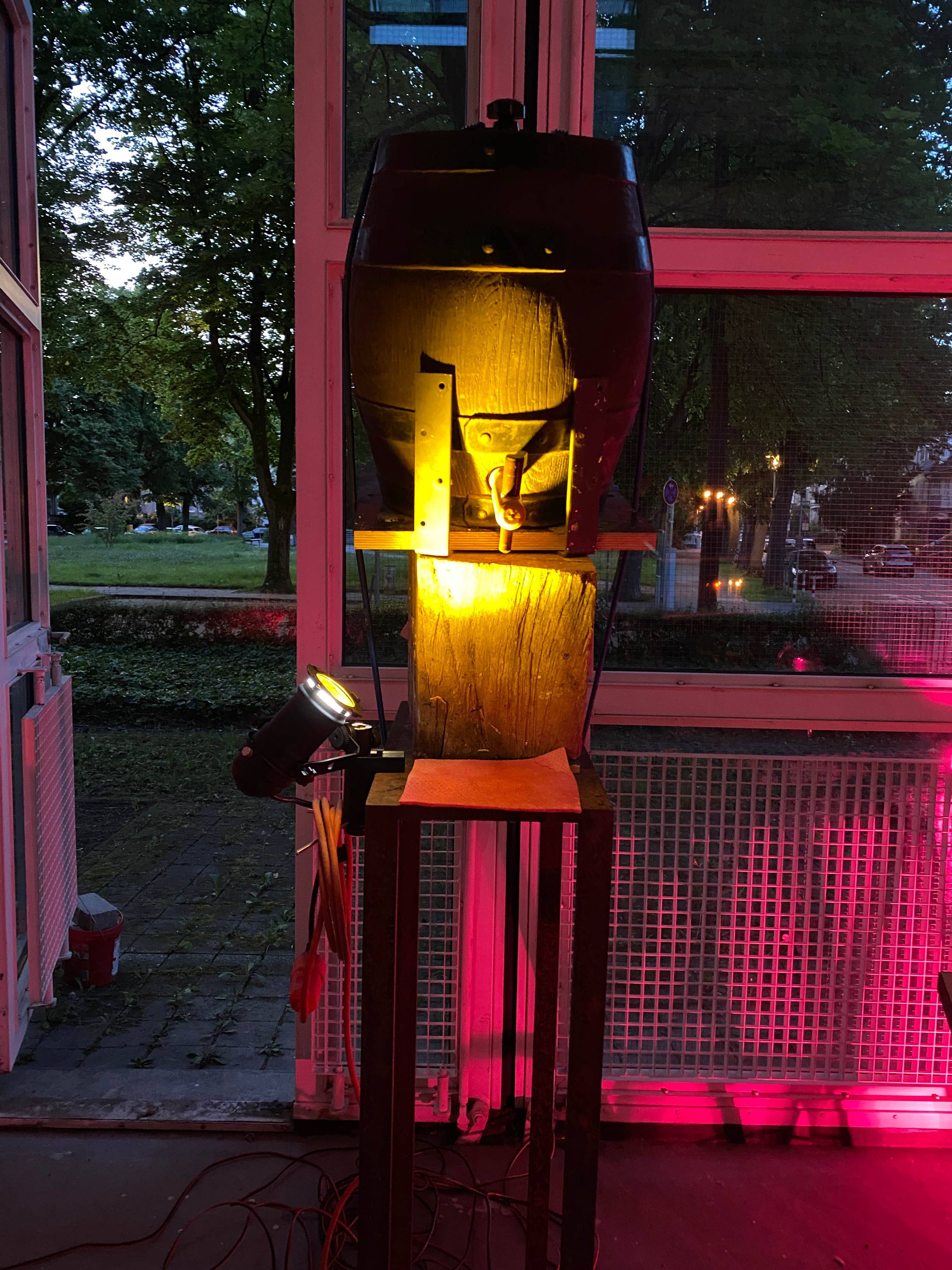 View of “Mittwochsbar IV”, Karlsruhe, 2024