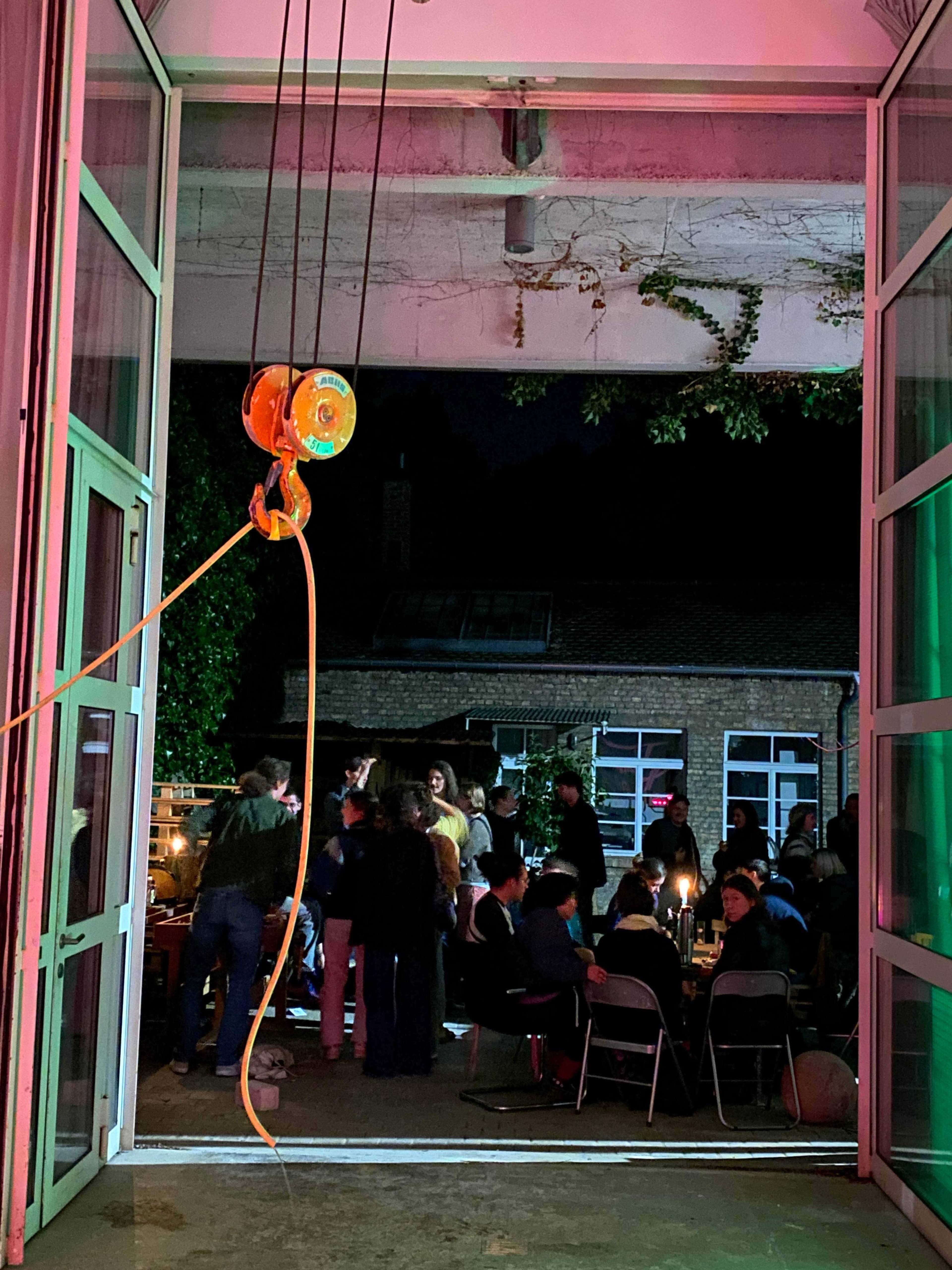 View of “Mittwochsbar IV”, Karlsruhe, 2024