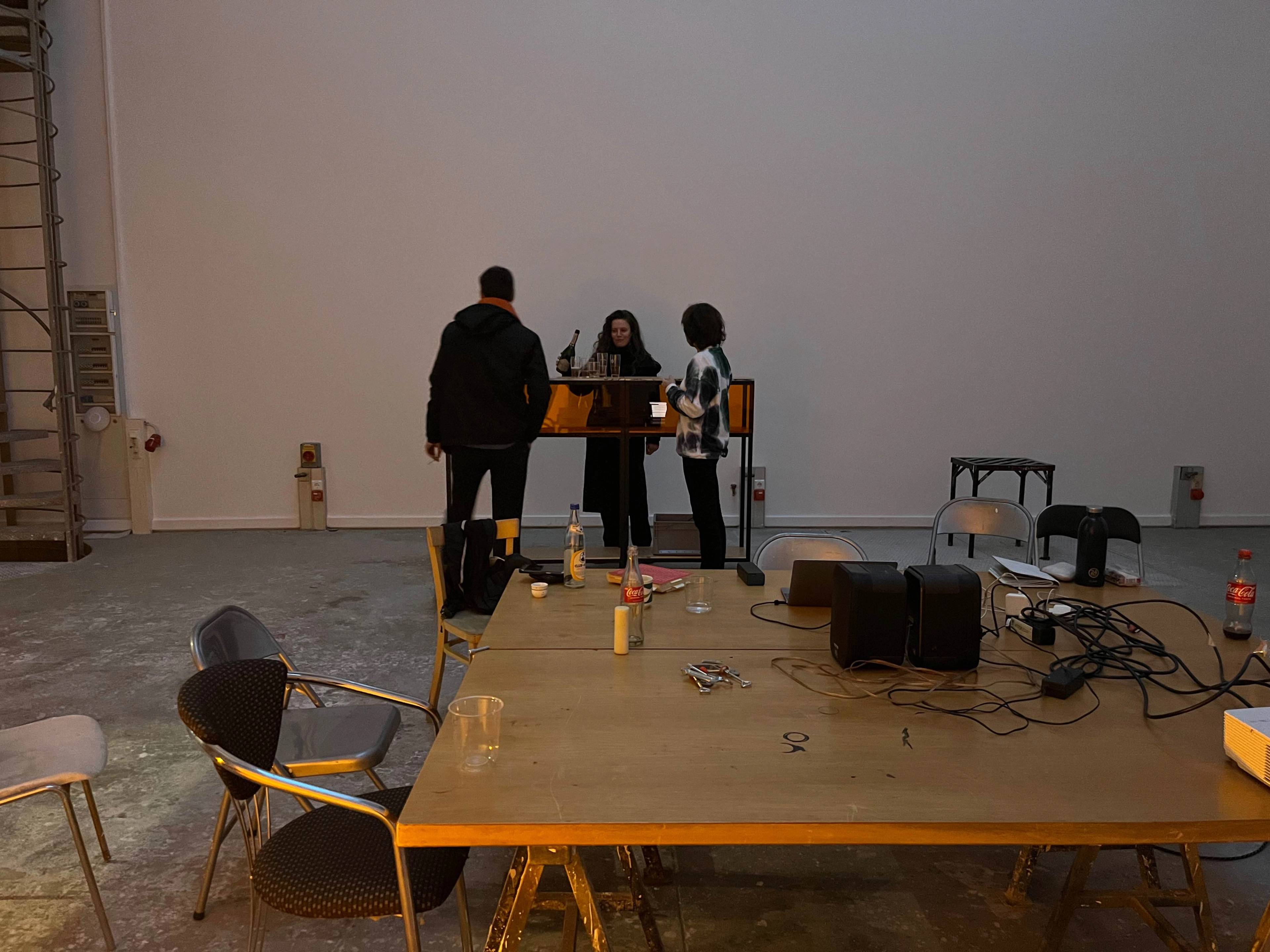 View of “Mittwochsbar I”, Karlsruhe, 2024