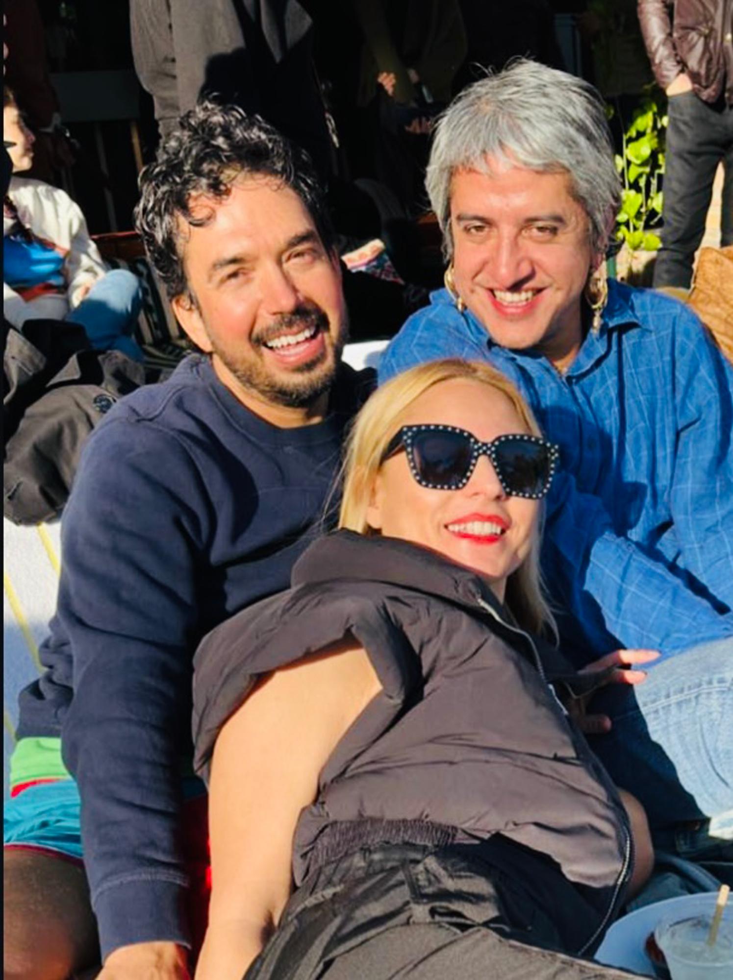 Ryan Trecartin (left), Jessie Stead (center), and Raúl de Nieves (right)