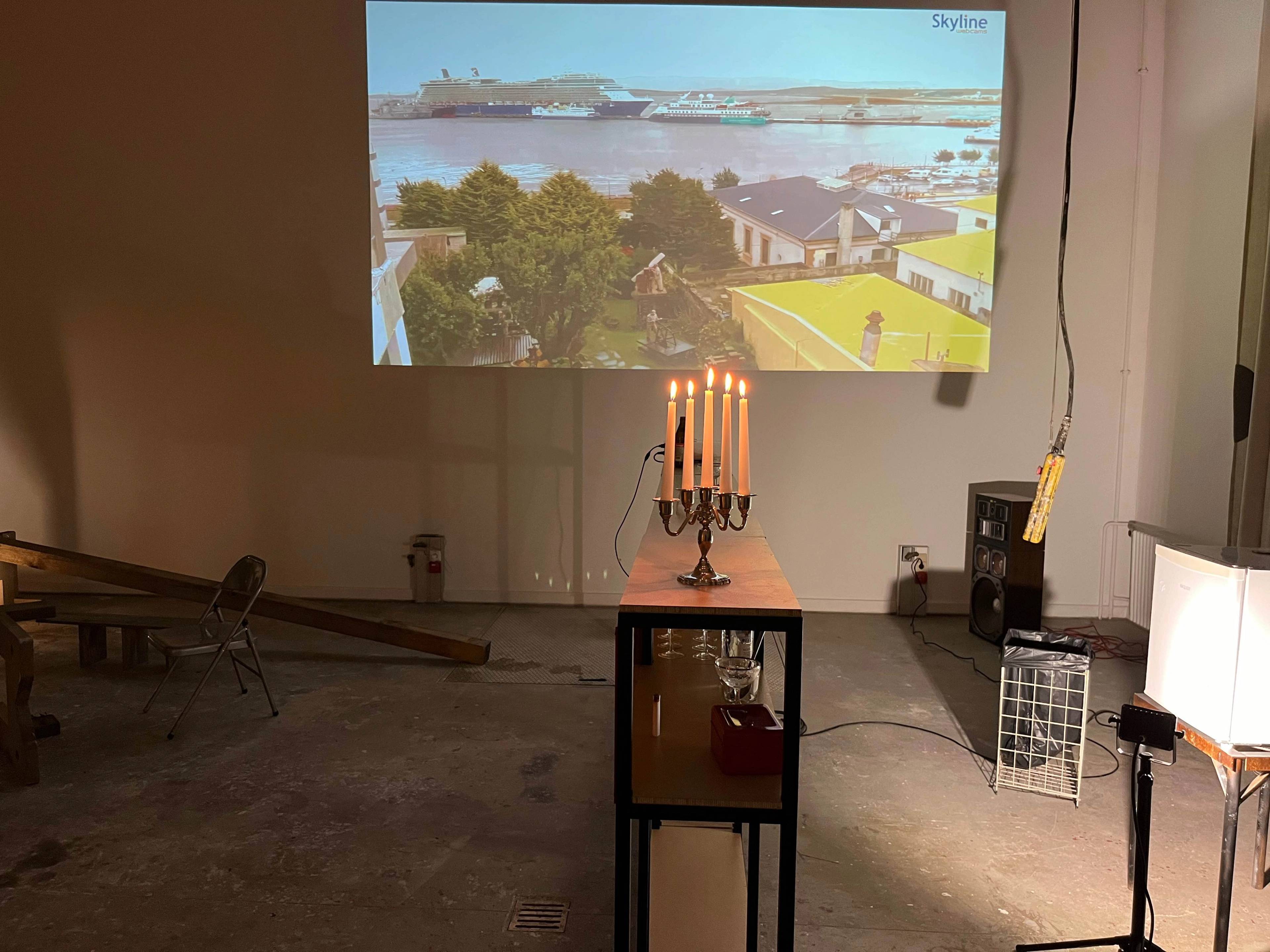 View of “Mittwochsbar I”, Karlsruhe, 2024