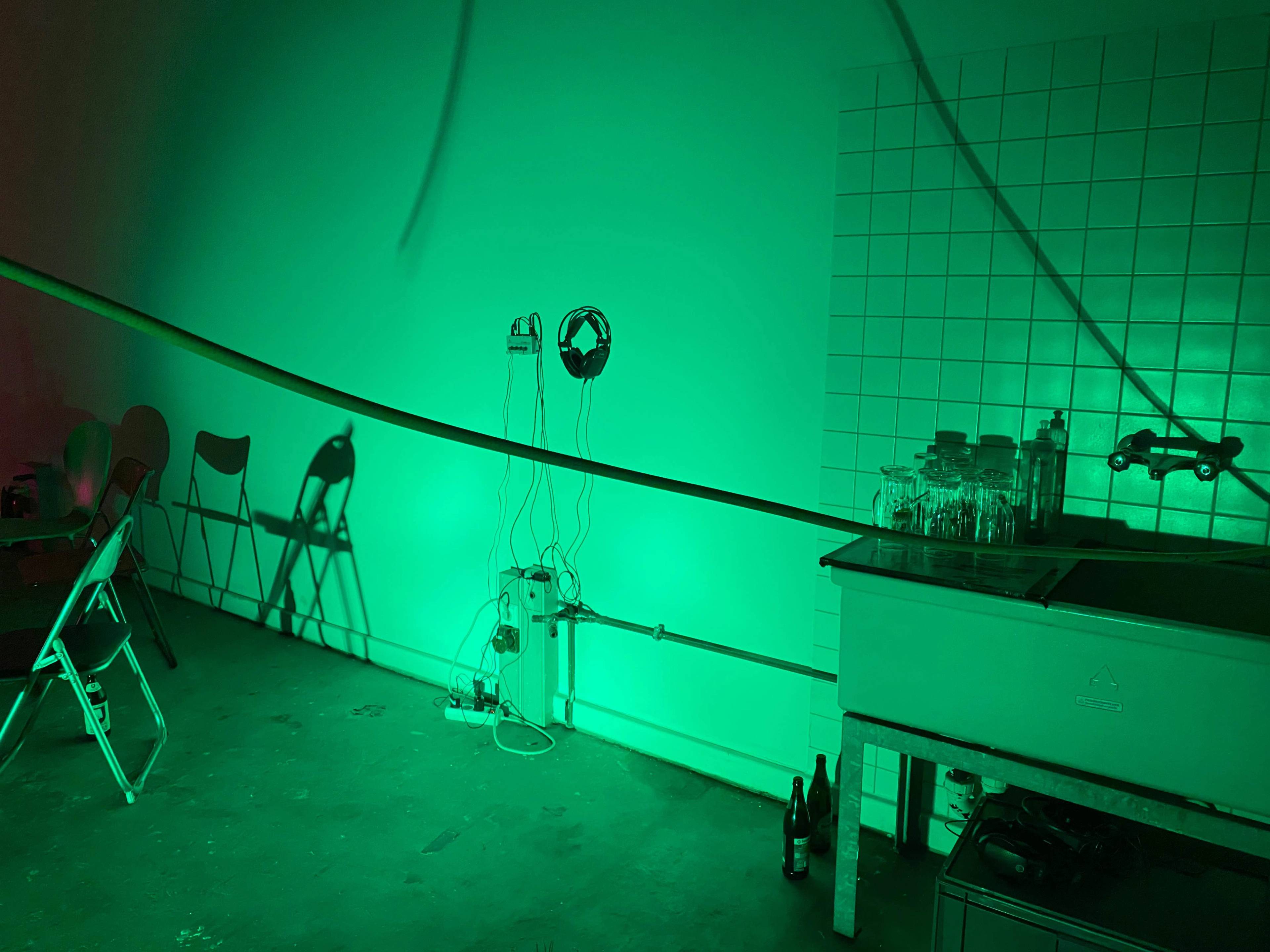 View of “Mittwochsbar IV”, Karlsruhe, 2024