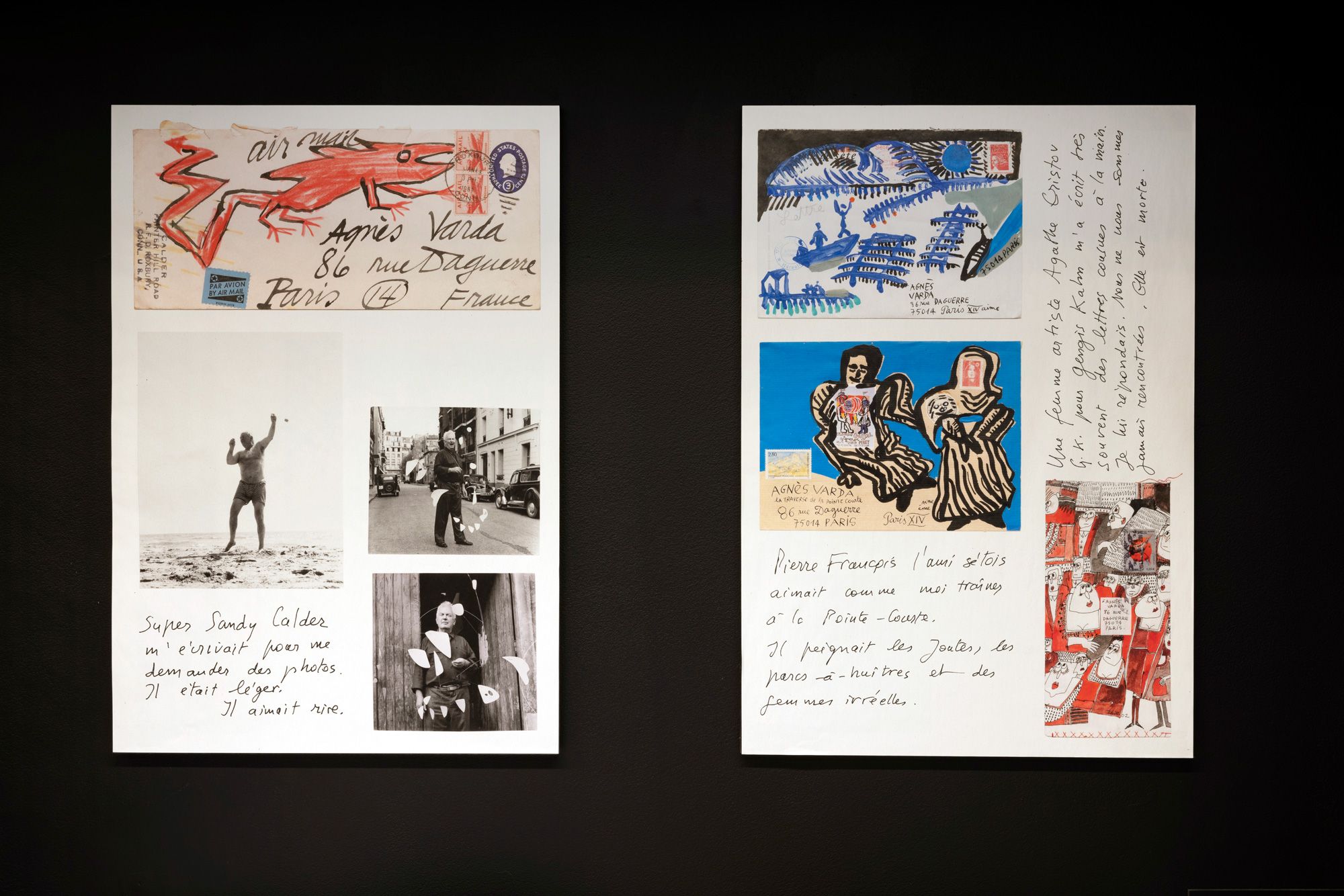 View of “Hans-Ulrich Obrist Archives: Agnès Varda,” schwarzescafé, Luma Westbau, Zurich, 2024