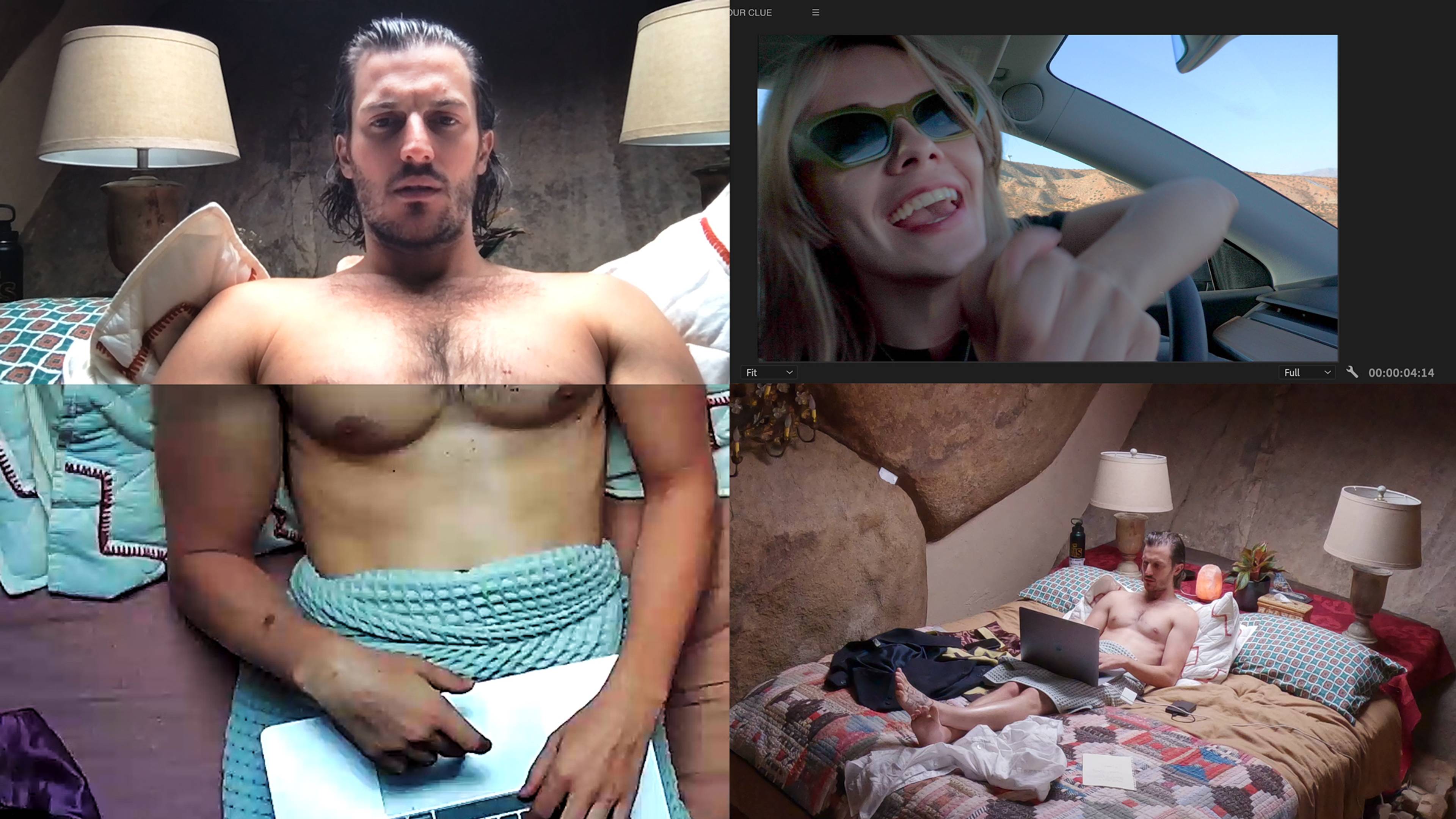 Still from The Code, 2024, dir. by Eugene Kotlyarenko