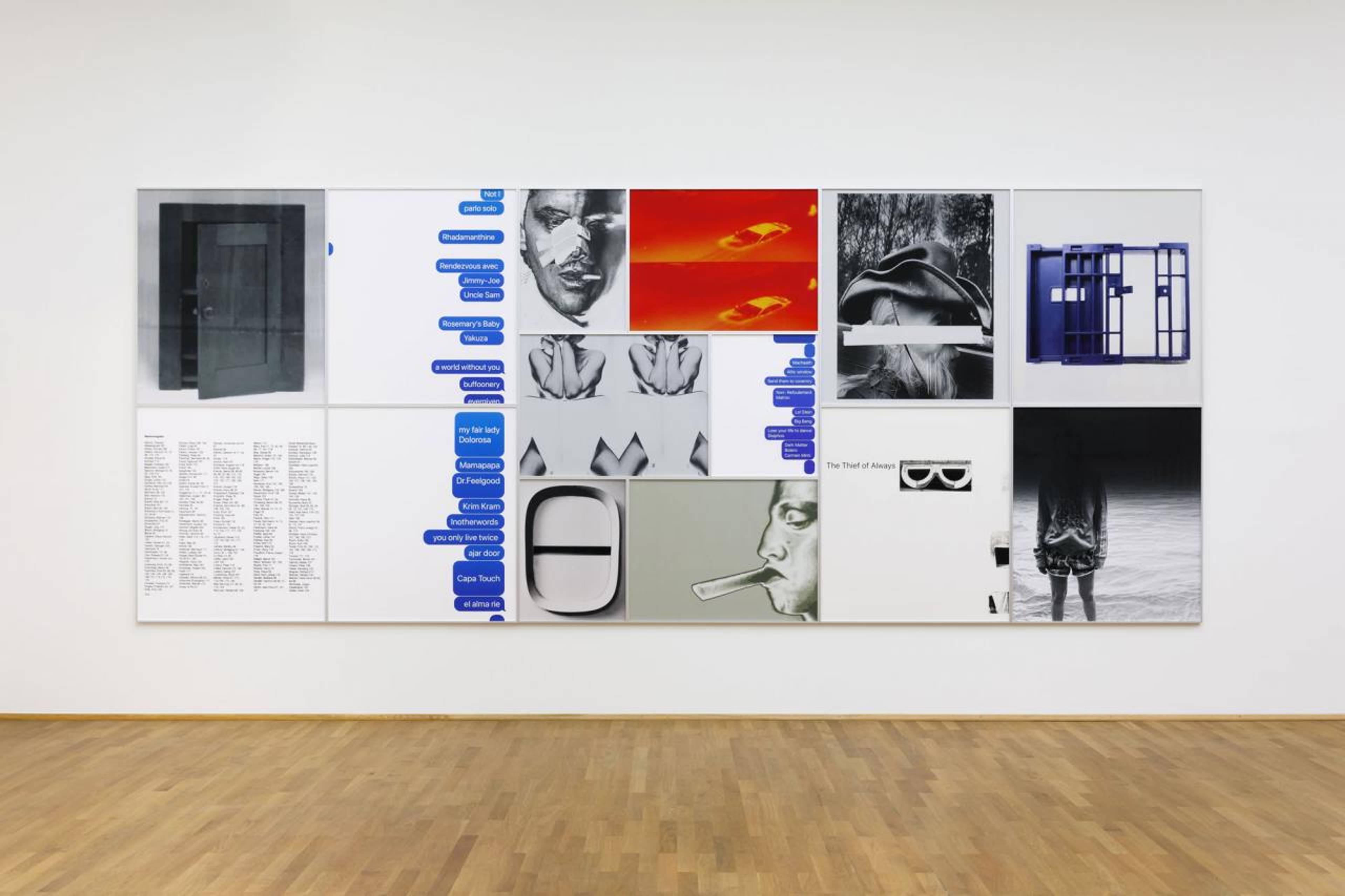 View of Rosemarie Trockel, MUSEUM MMK, Frankfurt, 2023