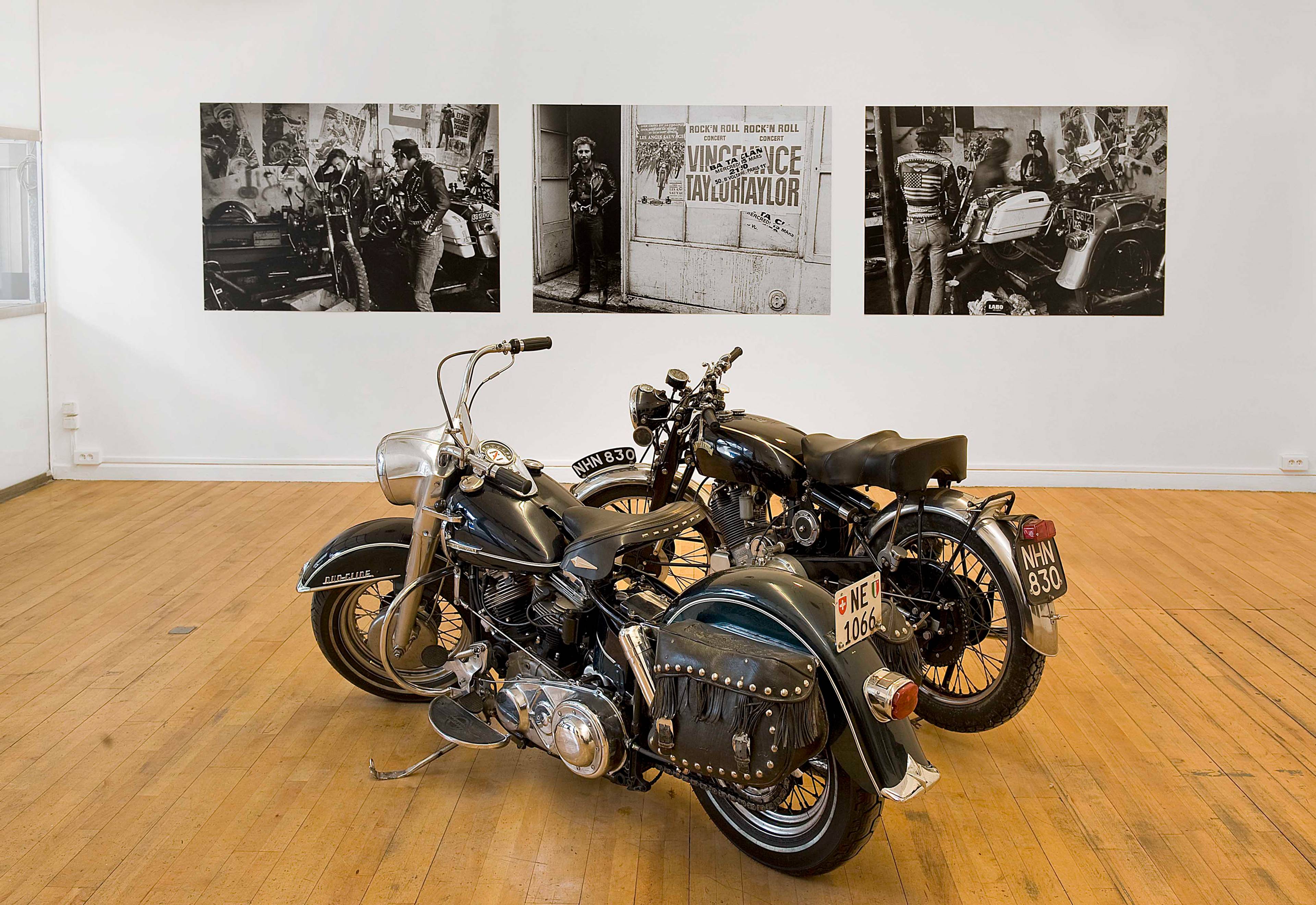 Two Motorcycles, Grenoble, 2009