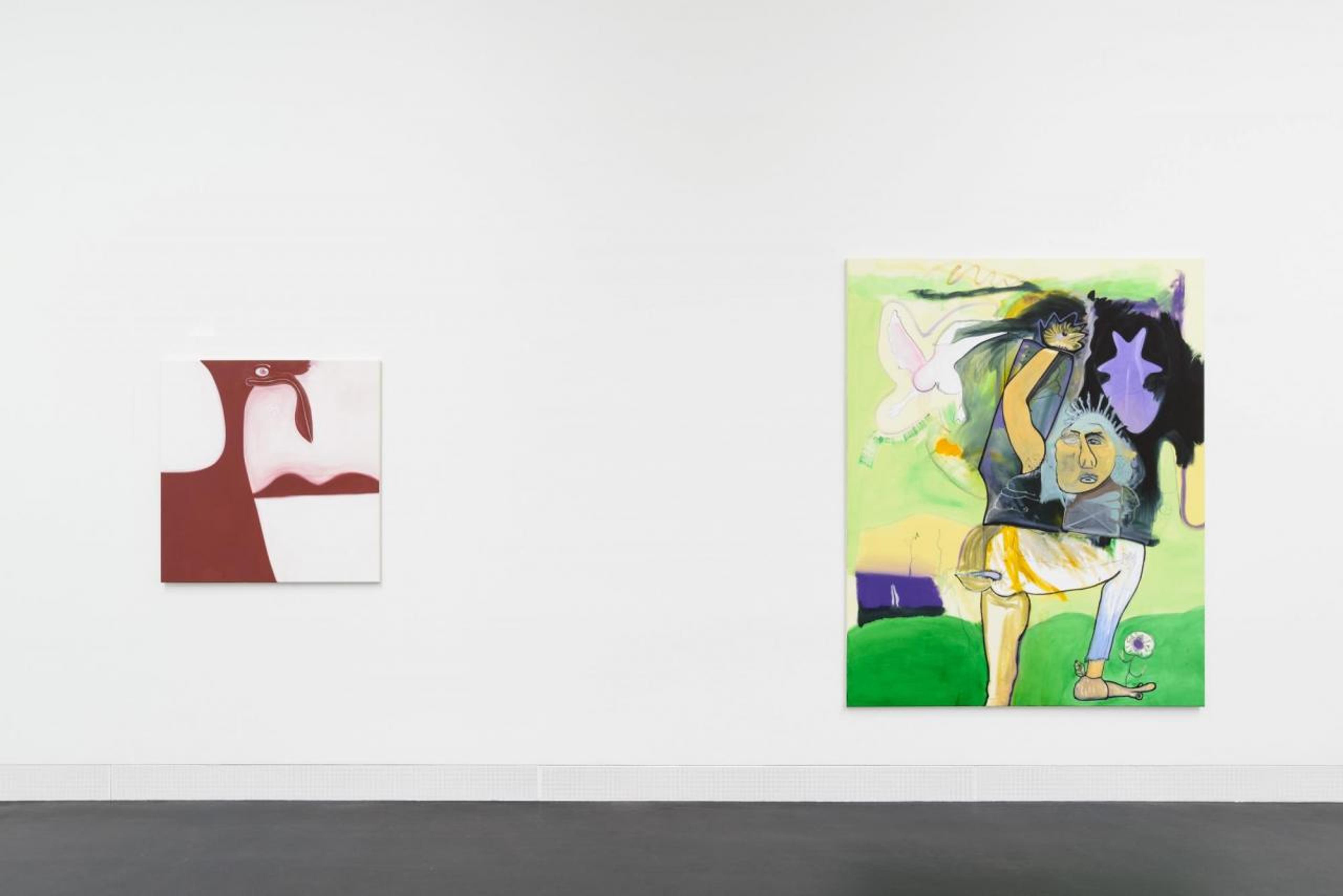 Installation view, &ldquo;Vittorio Brodmann&rdquo;, Galerie Gregor Staiger, Zurich, 2020