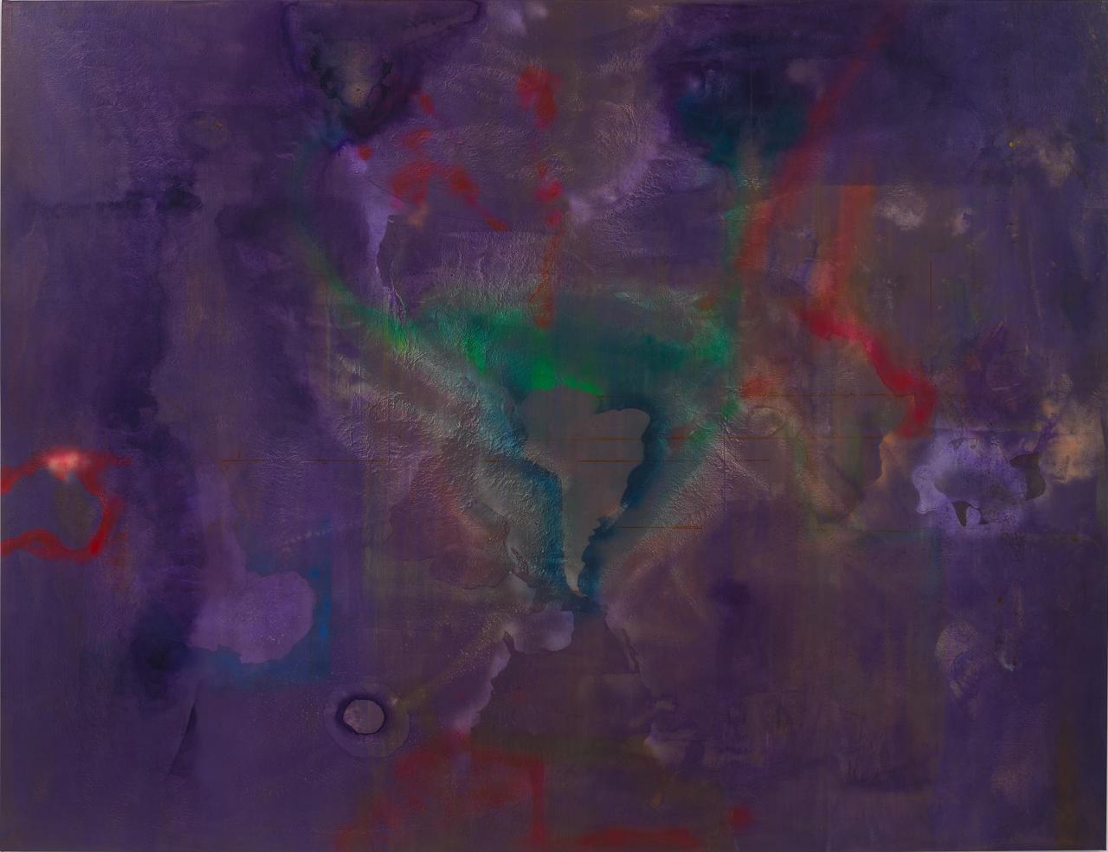 Polish Rebecca , 1971, Acrylic paint and spray paint on canvas, 277 x 359 cm