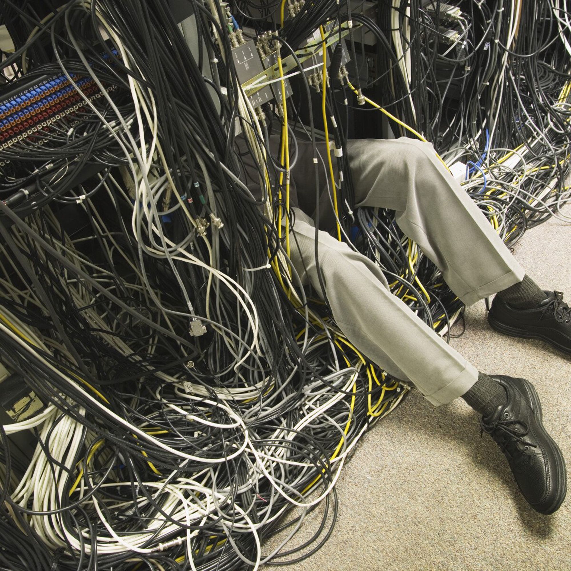 Eaten by cables