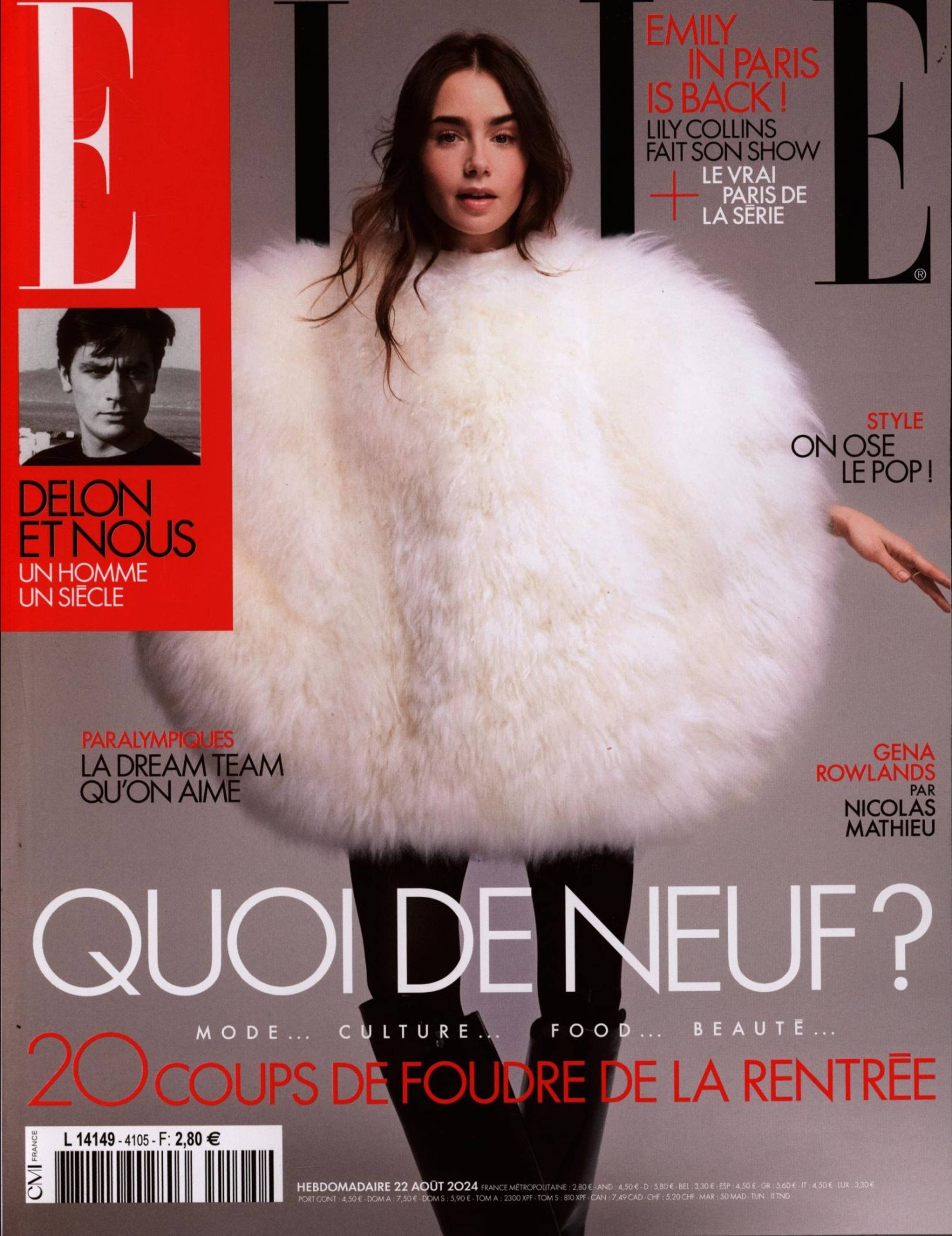 French Elle cover, 22 August 2024