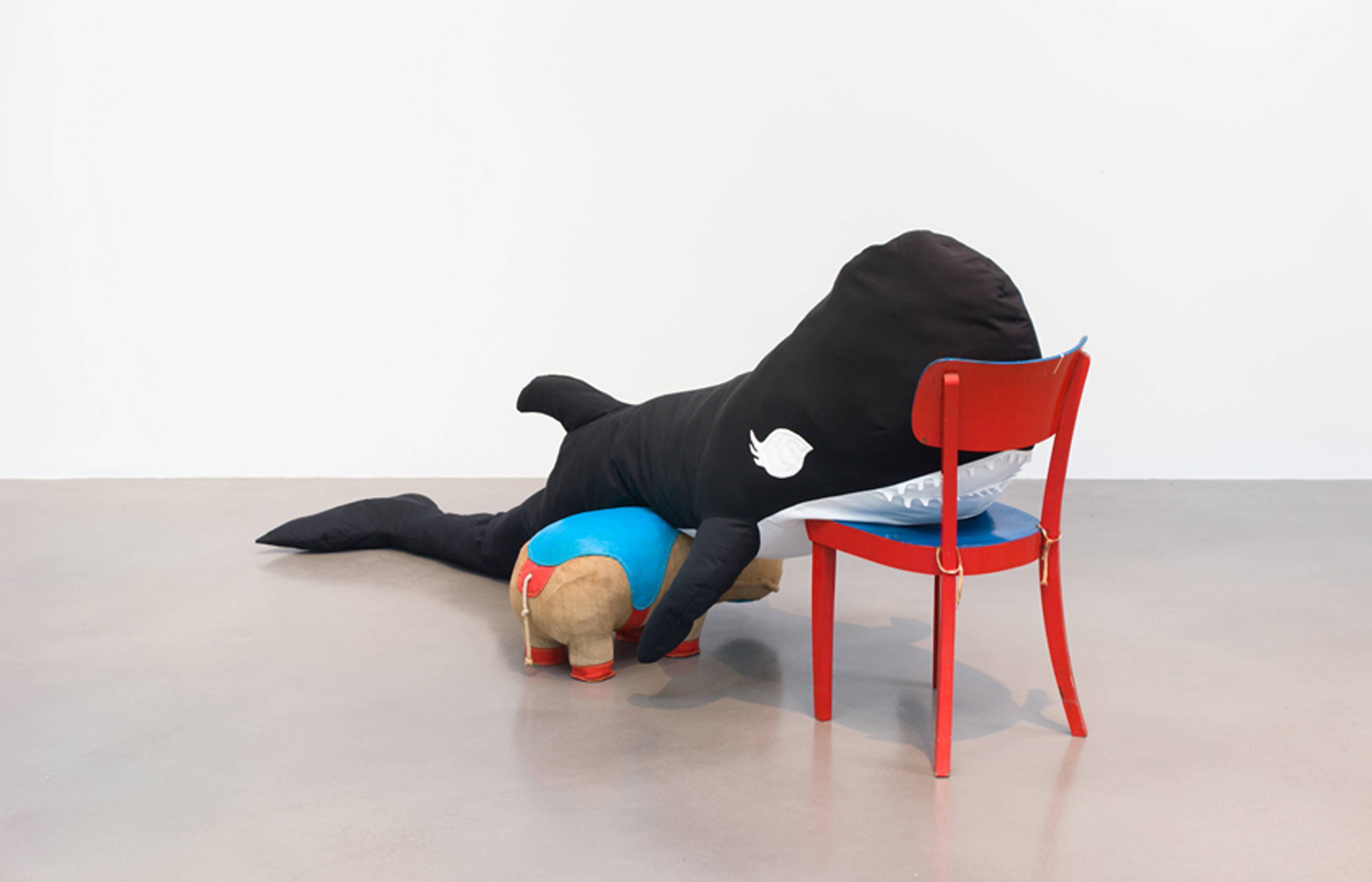 Cosima von Bonin, KILLER WHALE WITH LONG EYELASHES I 