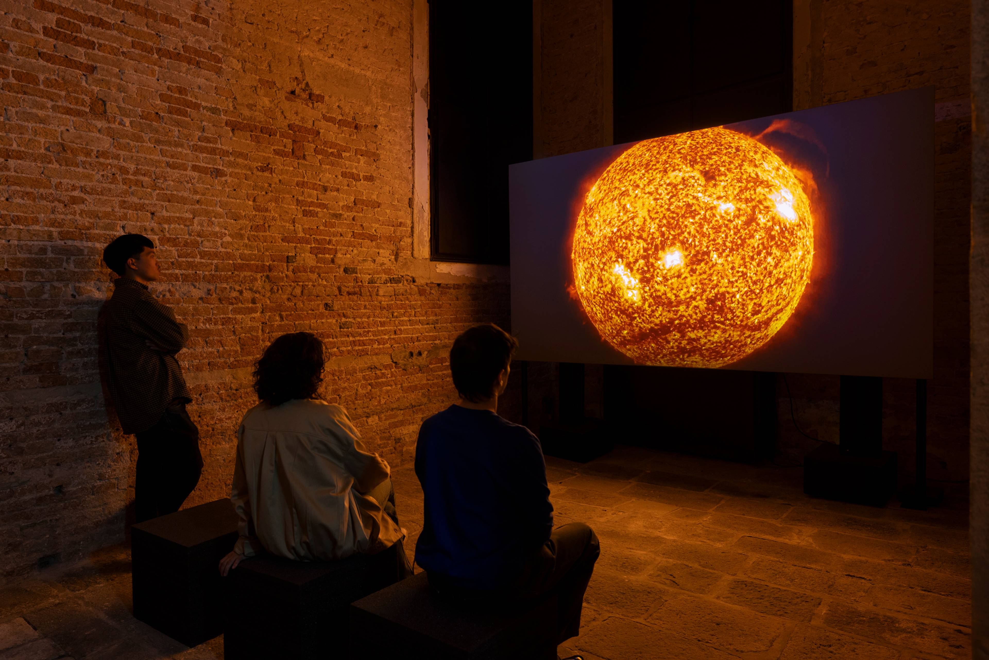 Arthur Jafa, Love Is The Message, The Message Is Death, 2016. Installation view, Fondazione Prada, Venice, 2026