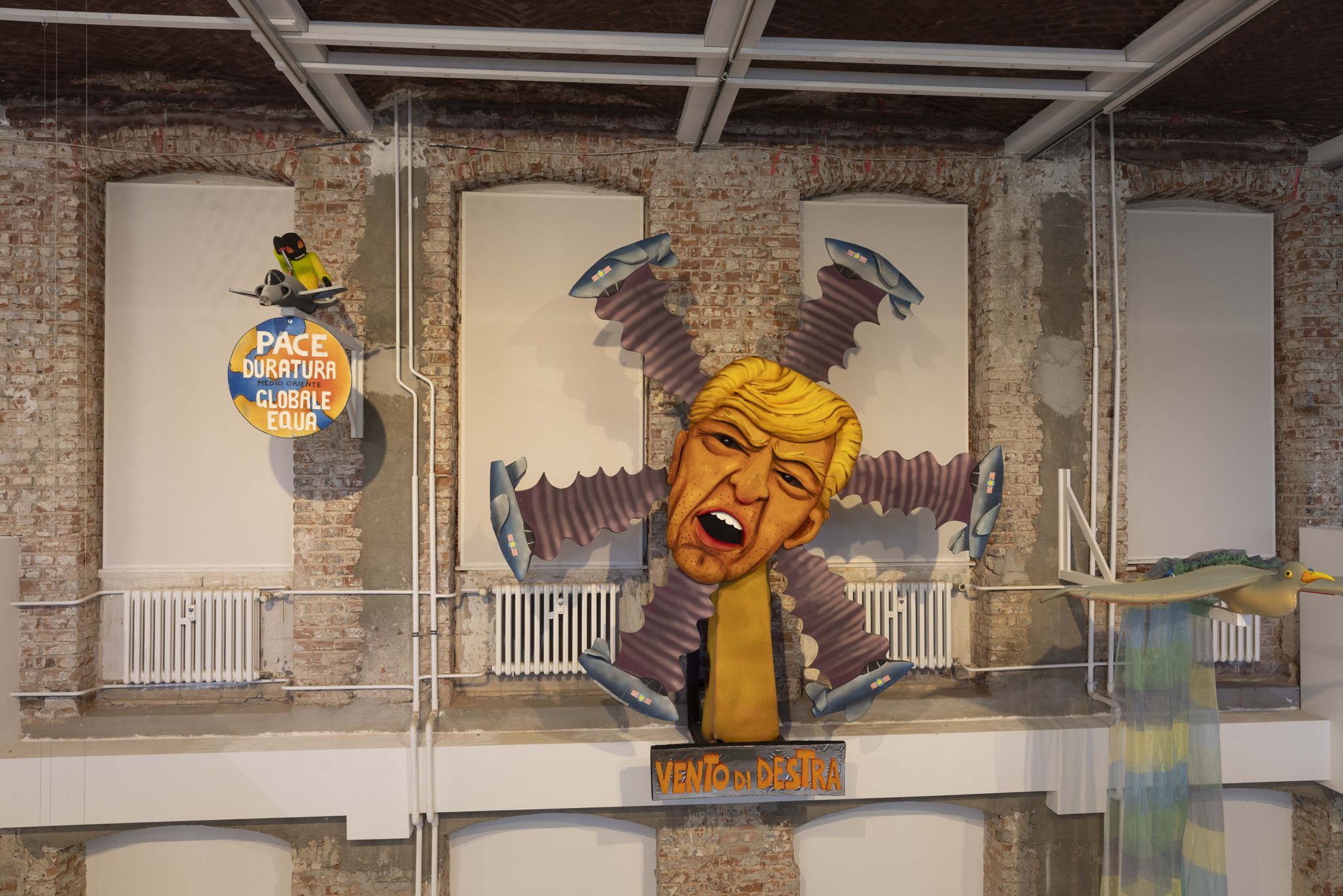 Piero Gilardi, Drago bce [Dragon of the ECB], 2012