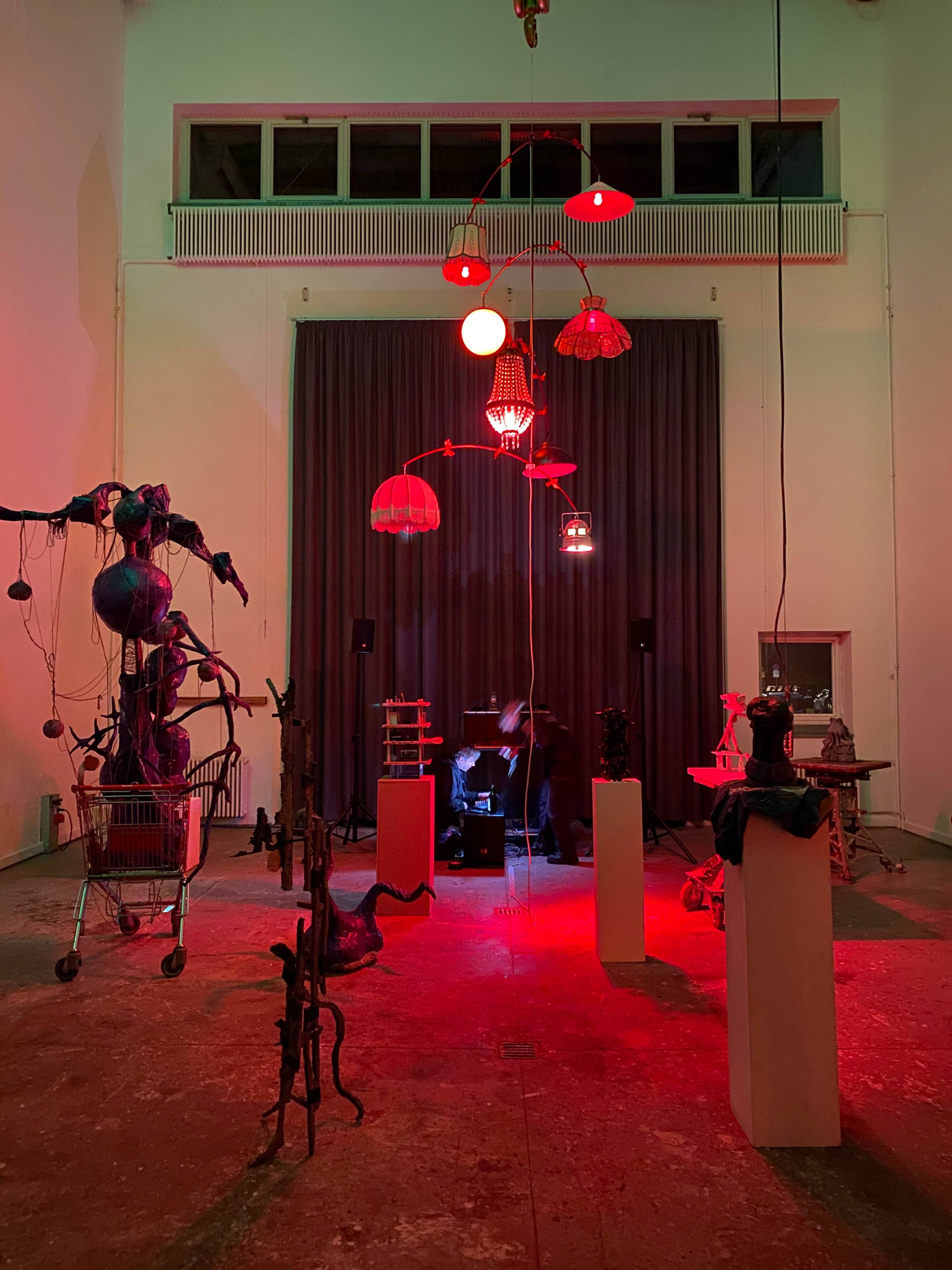 View of “Mittwochsbar VII,” Karlsruhe, 2024