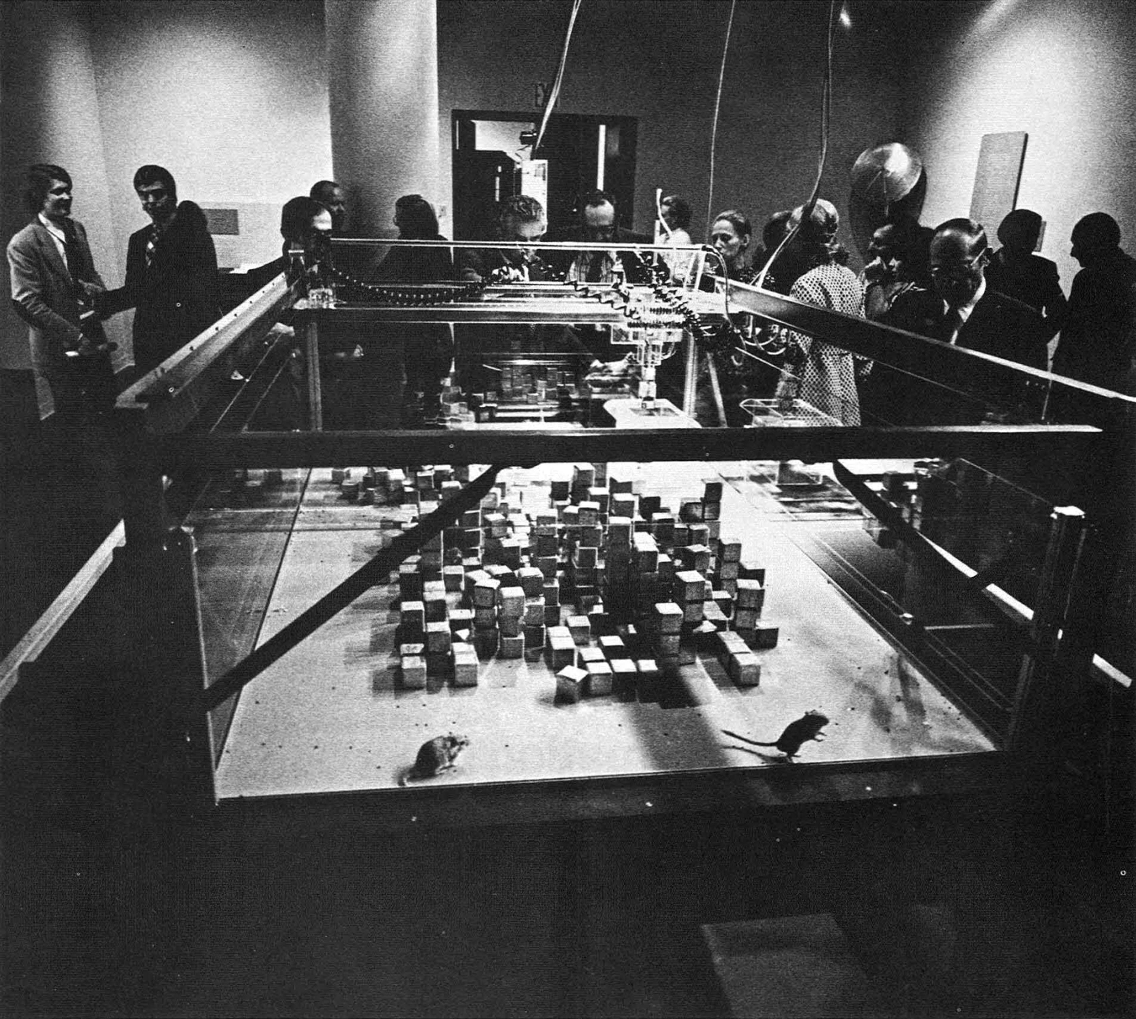 The Architecture Machine Group, M.I.T., Seek, 1969–70