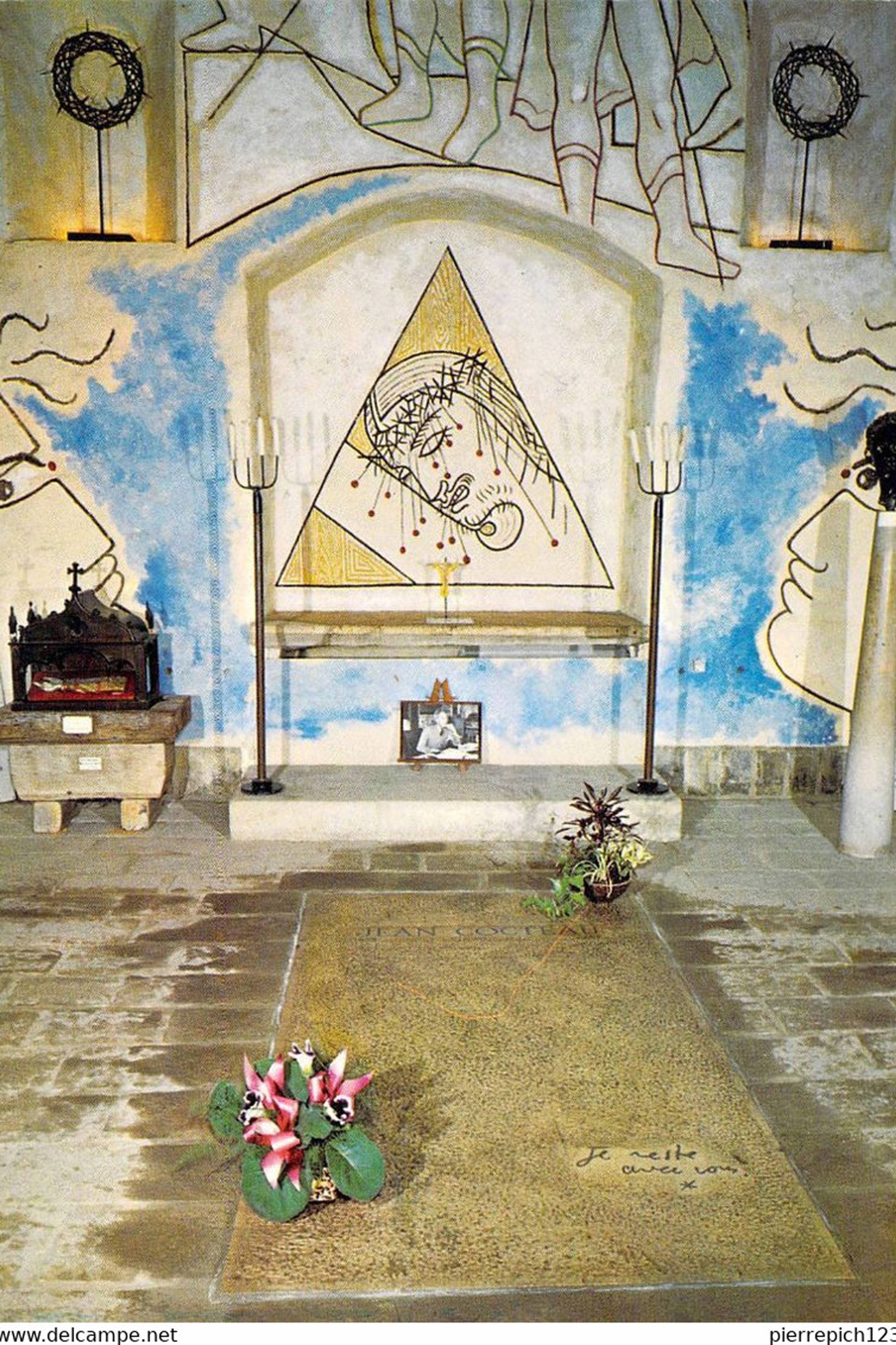 Fontainebleu: Jean Cocteau, Chapelle de Saint Blaise