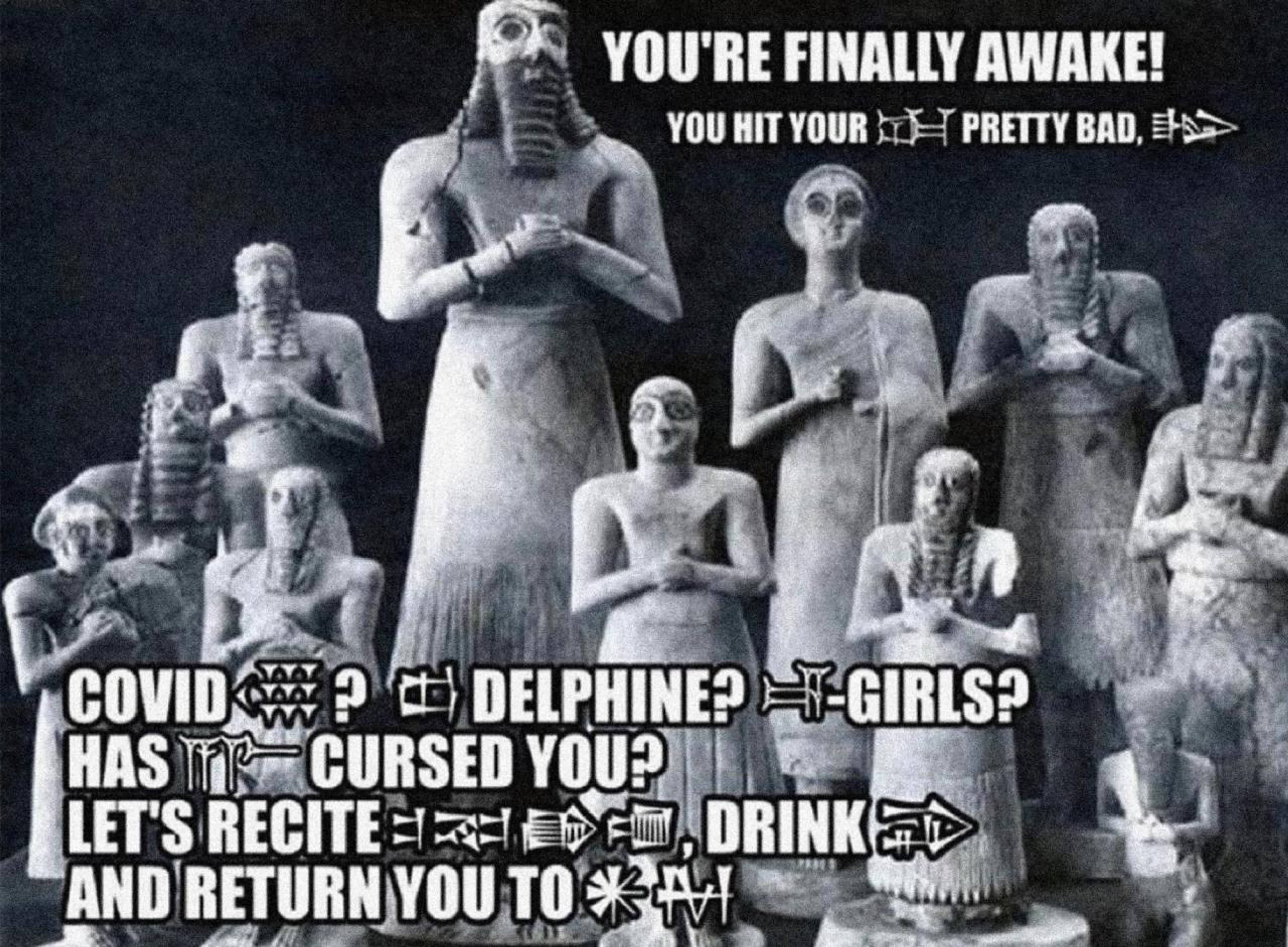 Sumerian Sculpture meme