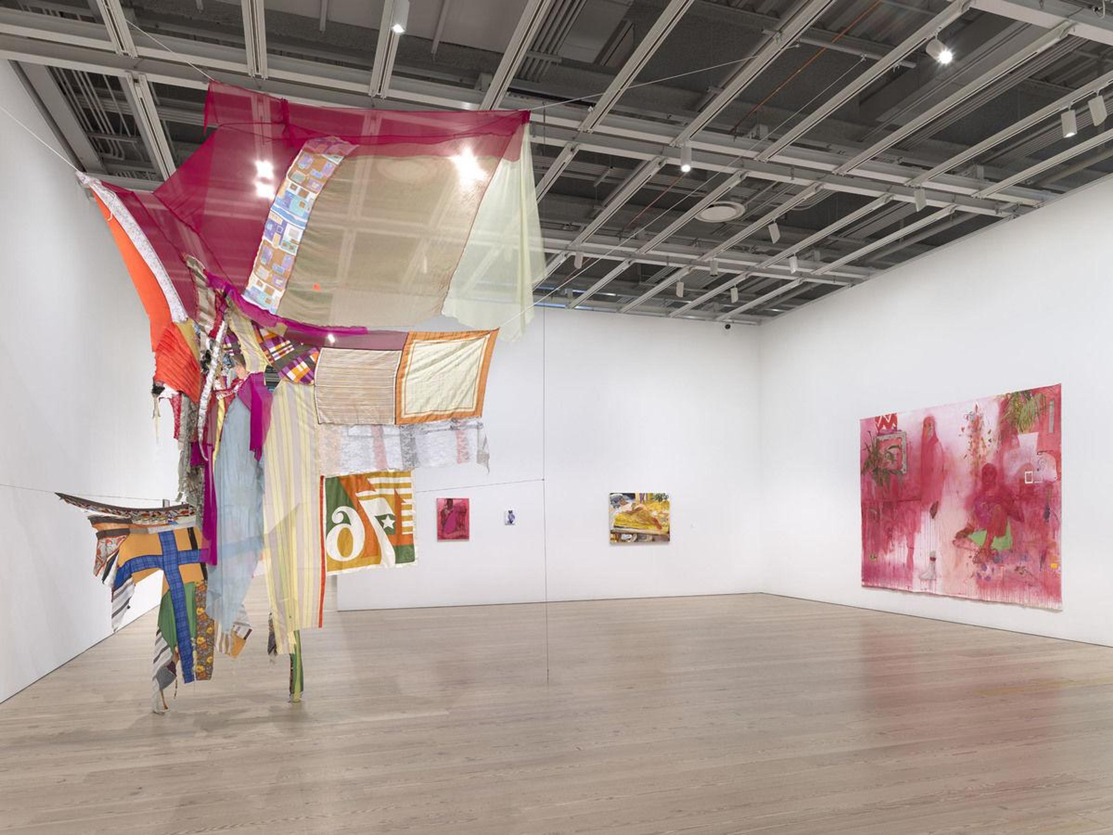 Installation view of the Whitney Biennial 2019 (Whitney Museum of American Art, New York, May 17-September 22, 2019). Photograph by Ron Amstutz
