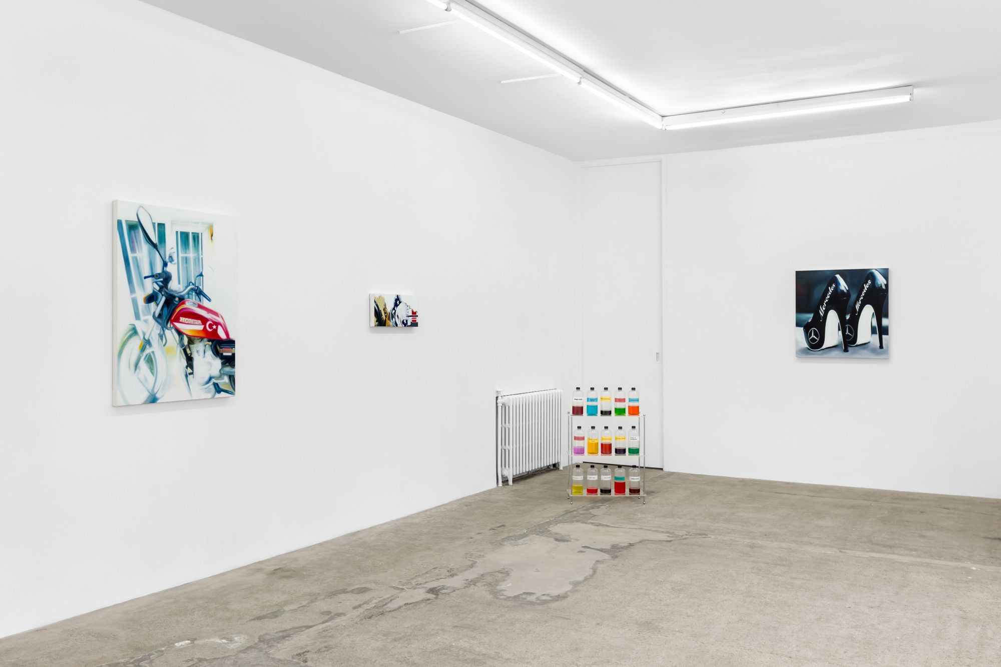 View of “White-Knuckle,” Rose Easton, London