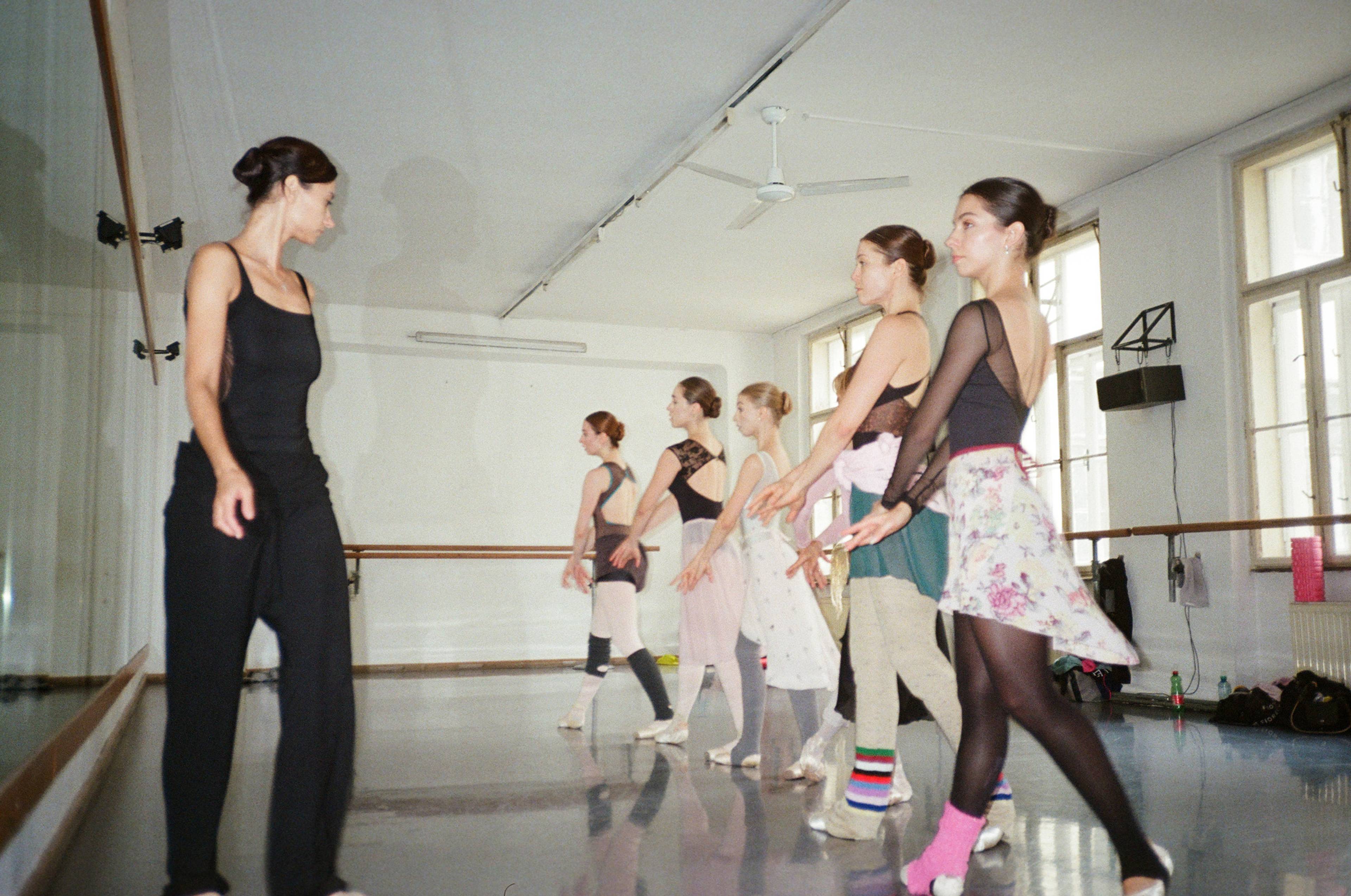 Anna Jermolaewa & Oksana Serheieva, Rehearsal for Swan Lake, 2023