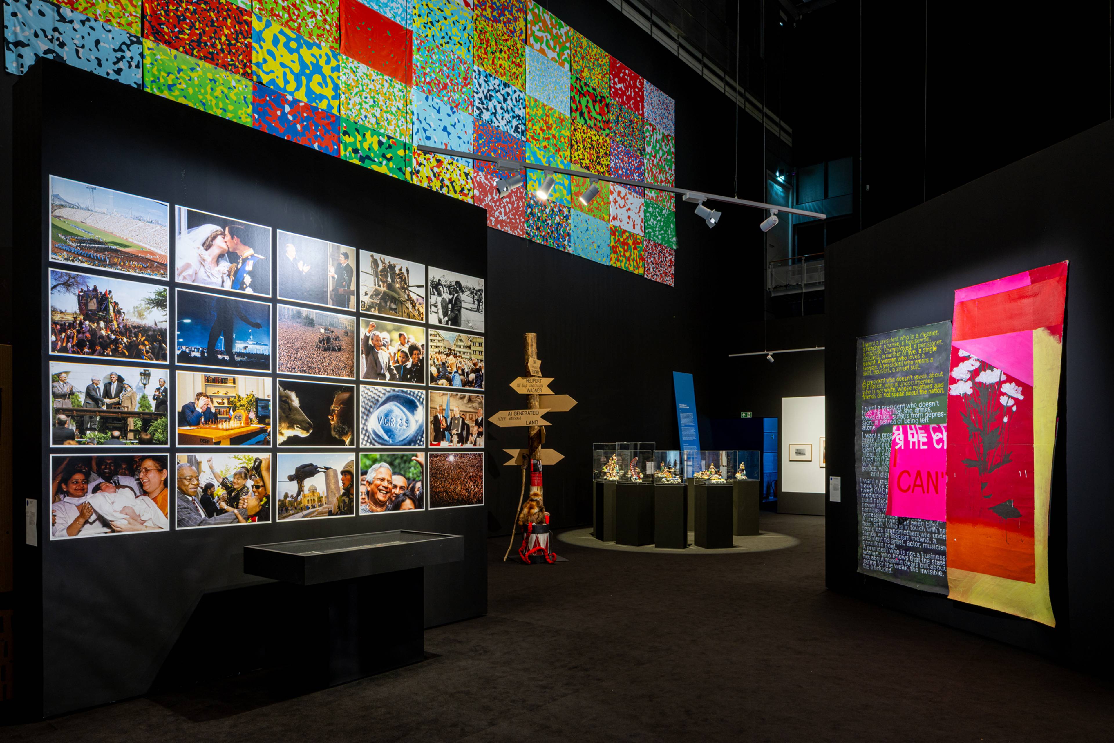 View of “Utopia. The Right to Hope,” Kunstmuseum Wolfsburg, 2025