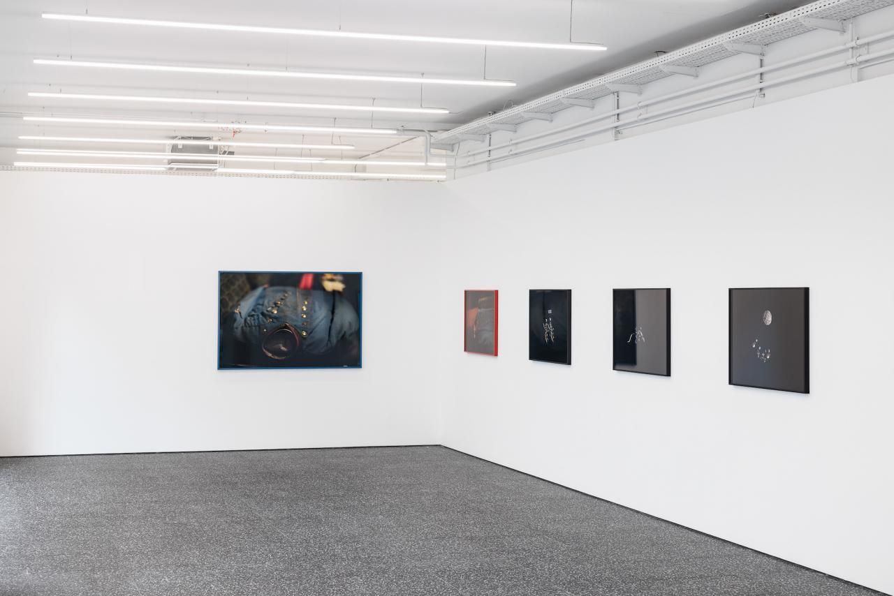 View of “Mode und Tod,” Emanuel Layr, Vienna, 2023