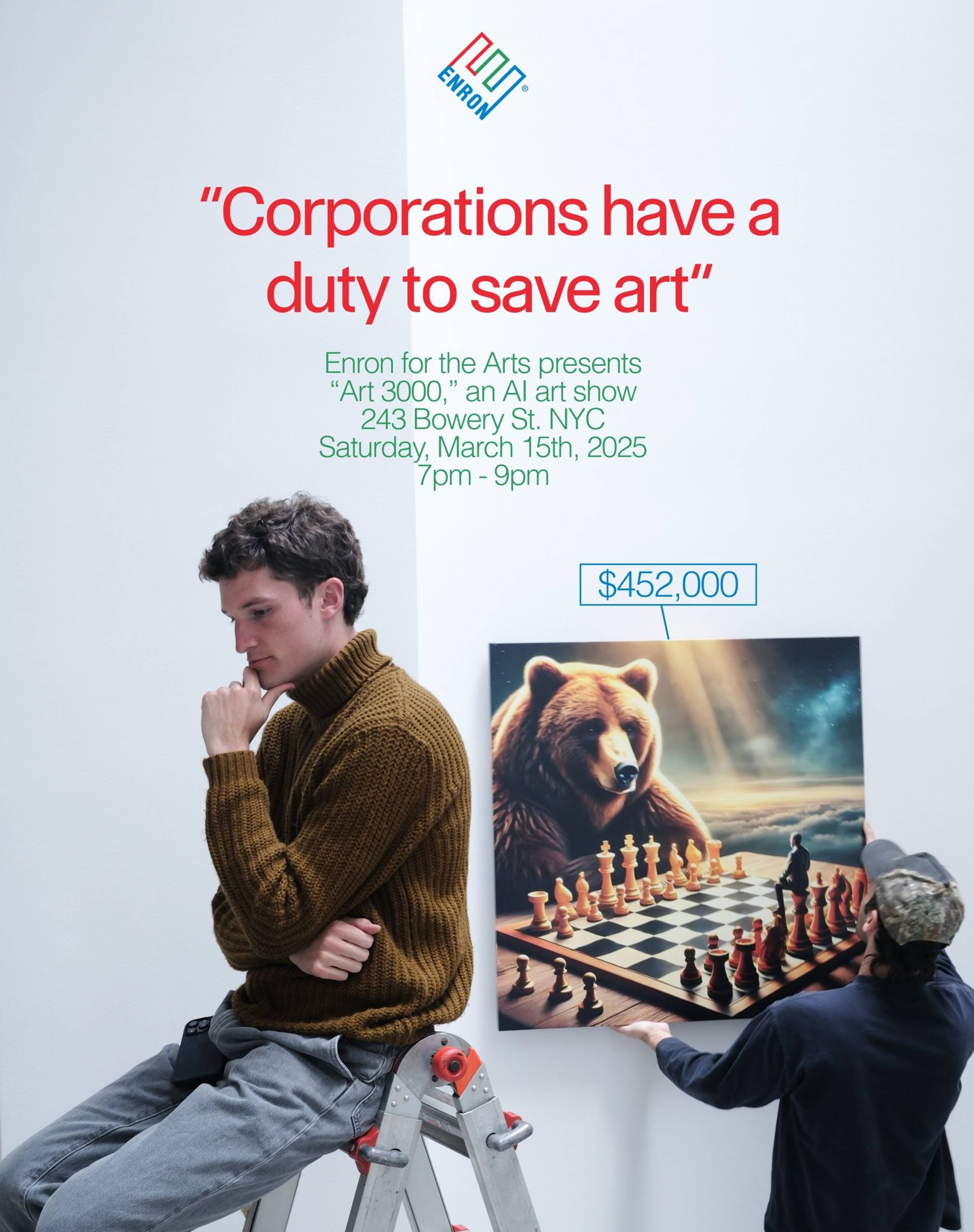 Enron Art 3000 New York