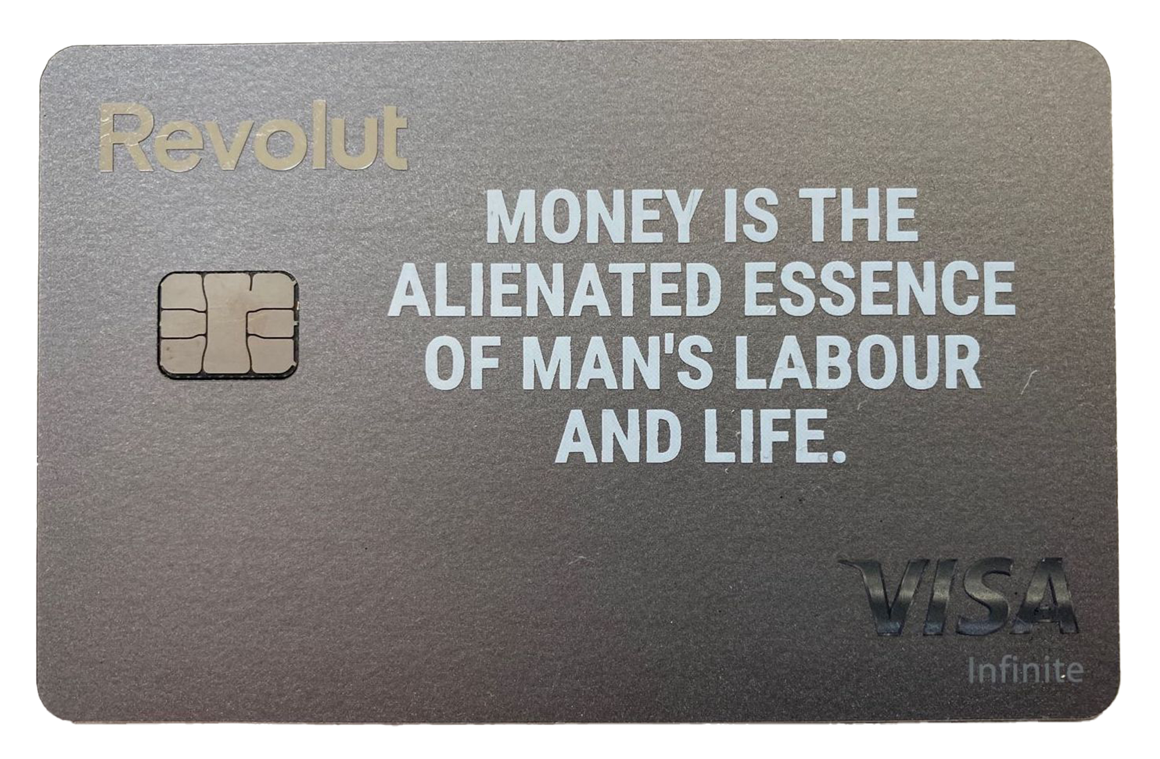 Personalized credit card