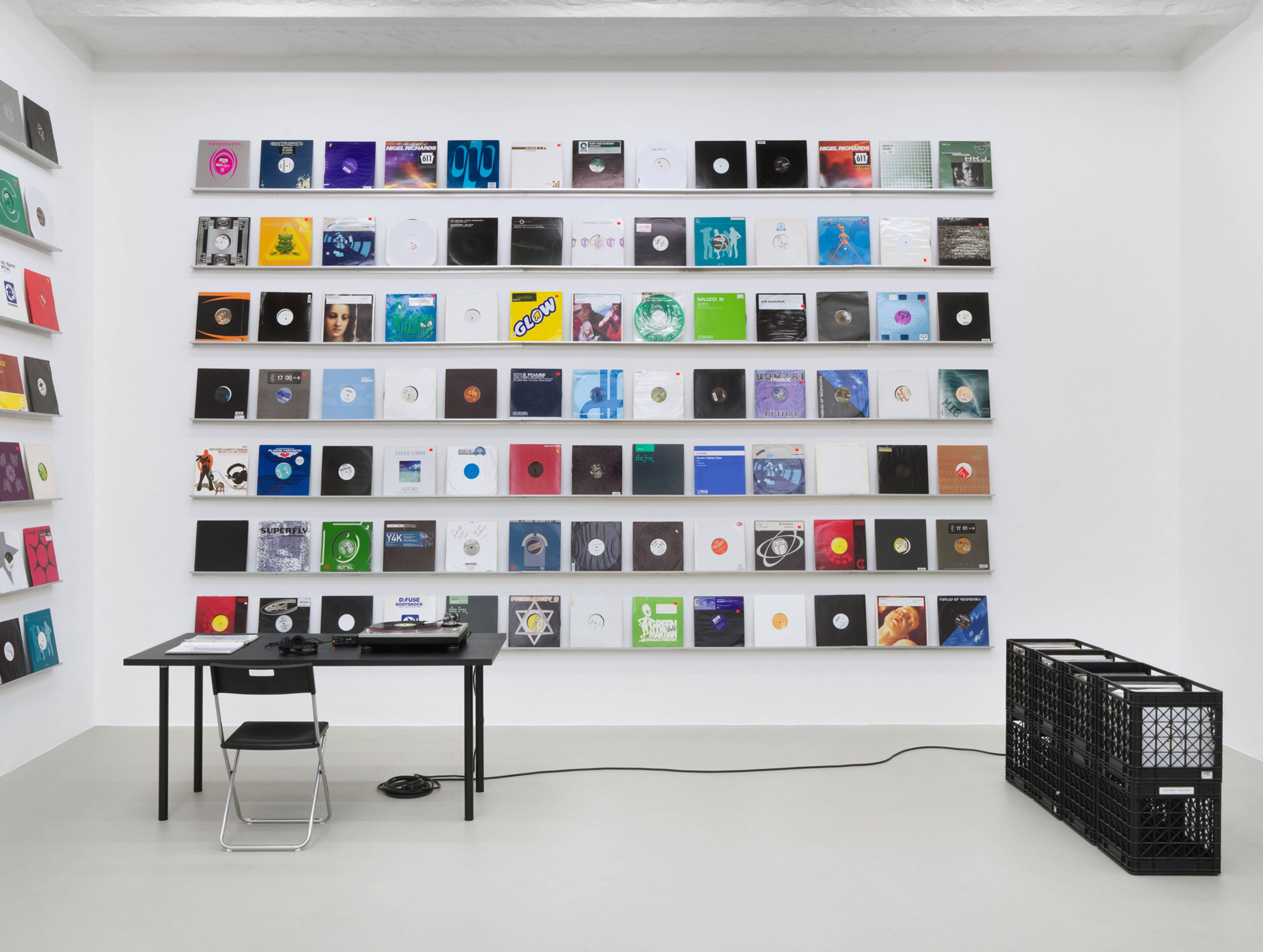 Cory Arcangel, The AUDMCRS Underground Dance Music Collection of Recorded Sound, 2011-2012