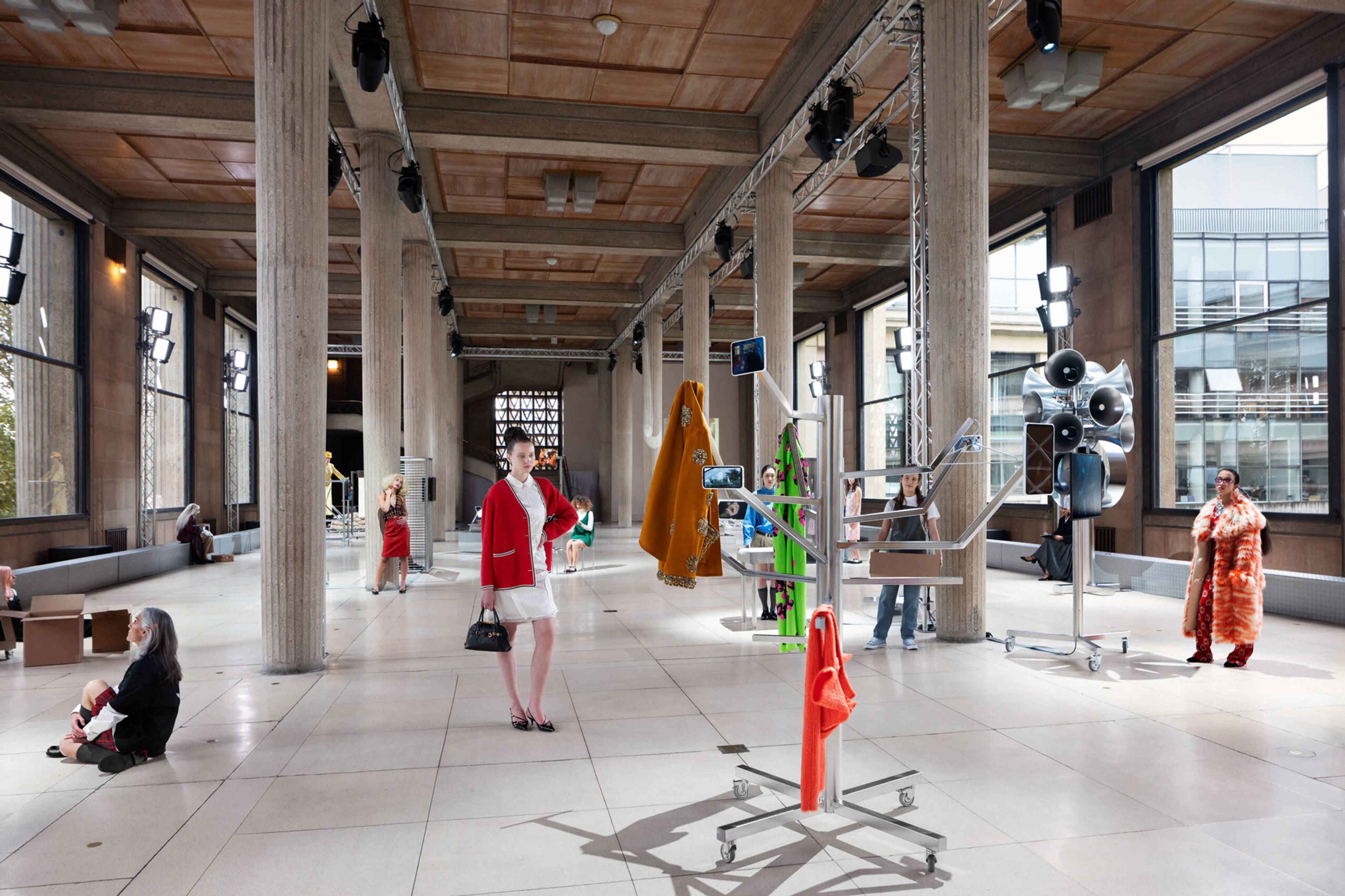 View of “Tales & Tellers,” Palais D’Iena, Paris, 2024