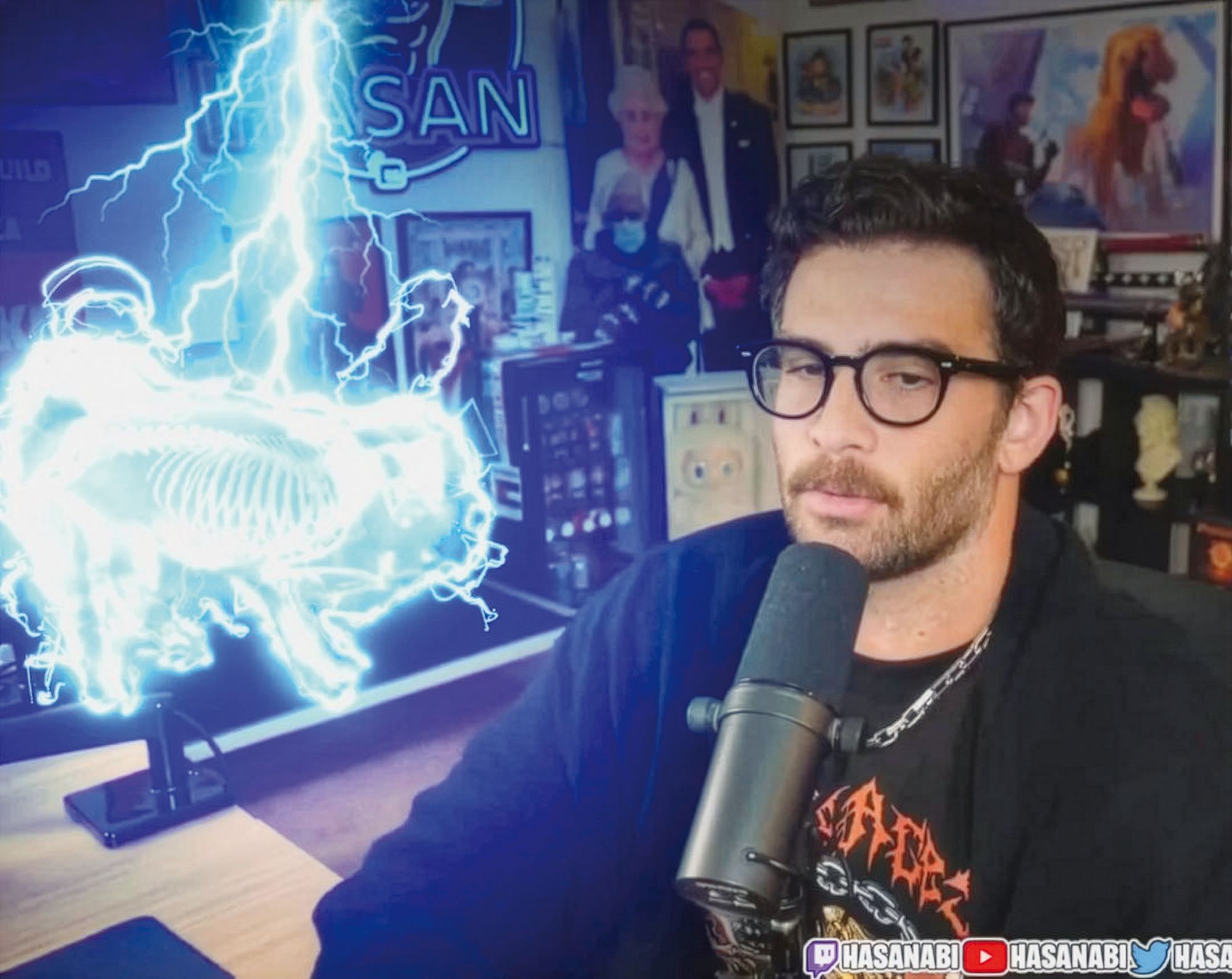 Streamer, influencer, and political commentator Hasan Piker