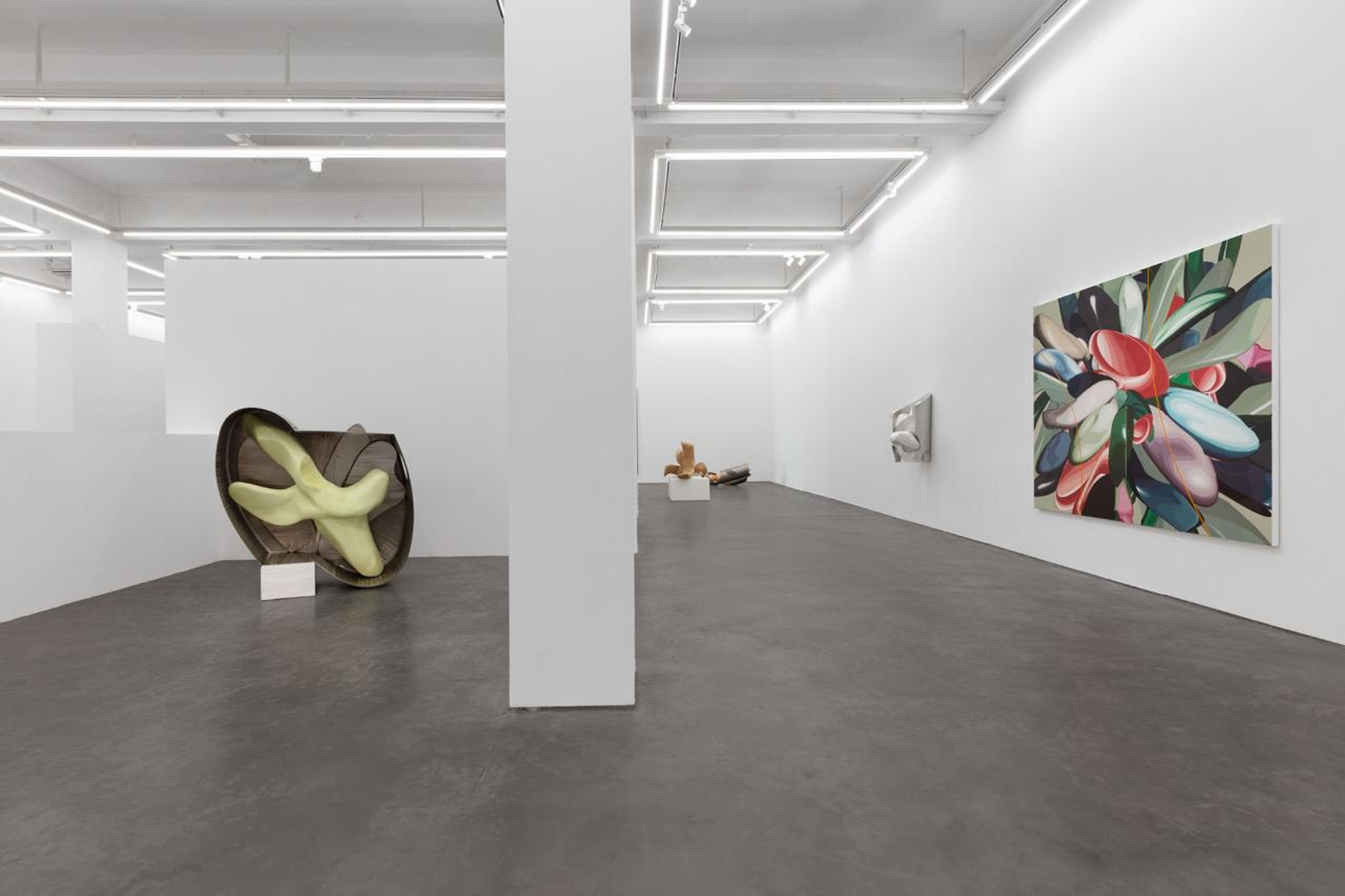Installation view of &quot;Wang Jianwei: Always being, but not the whole &quot; , 2021, Courtesy Long March Space