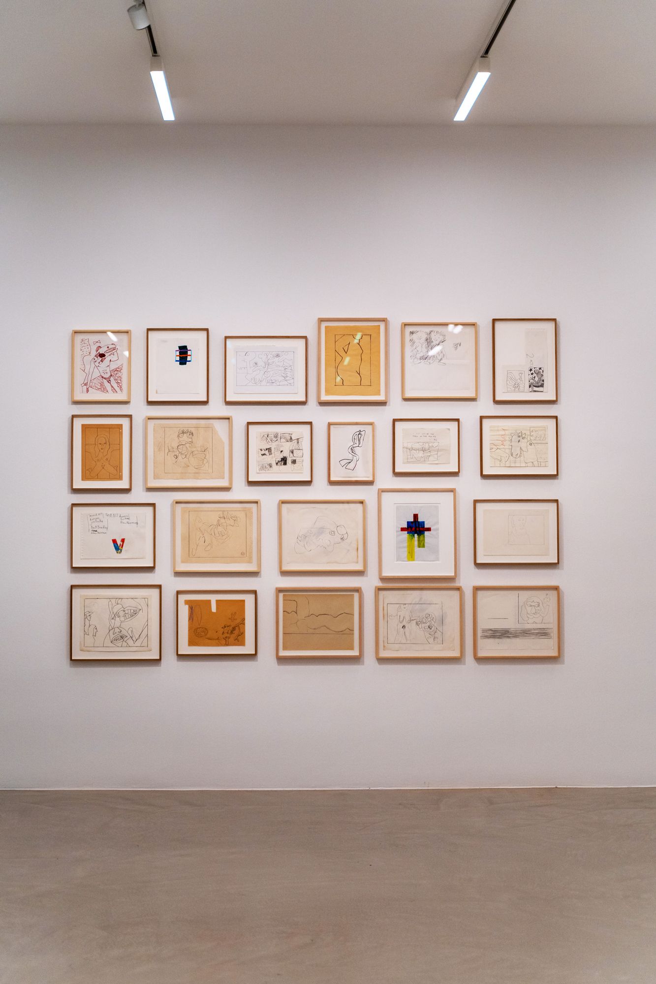 View of Joe Bradley, Kunsthalle Krems, 2025