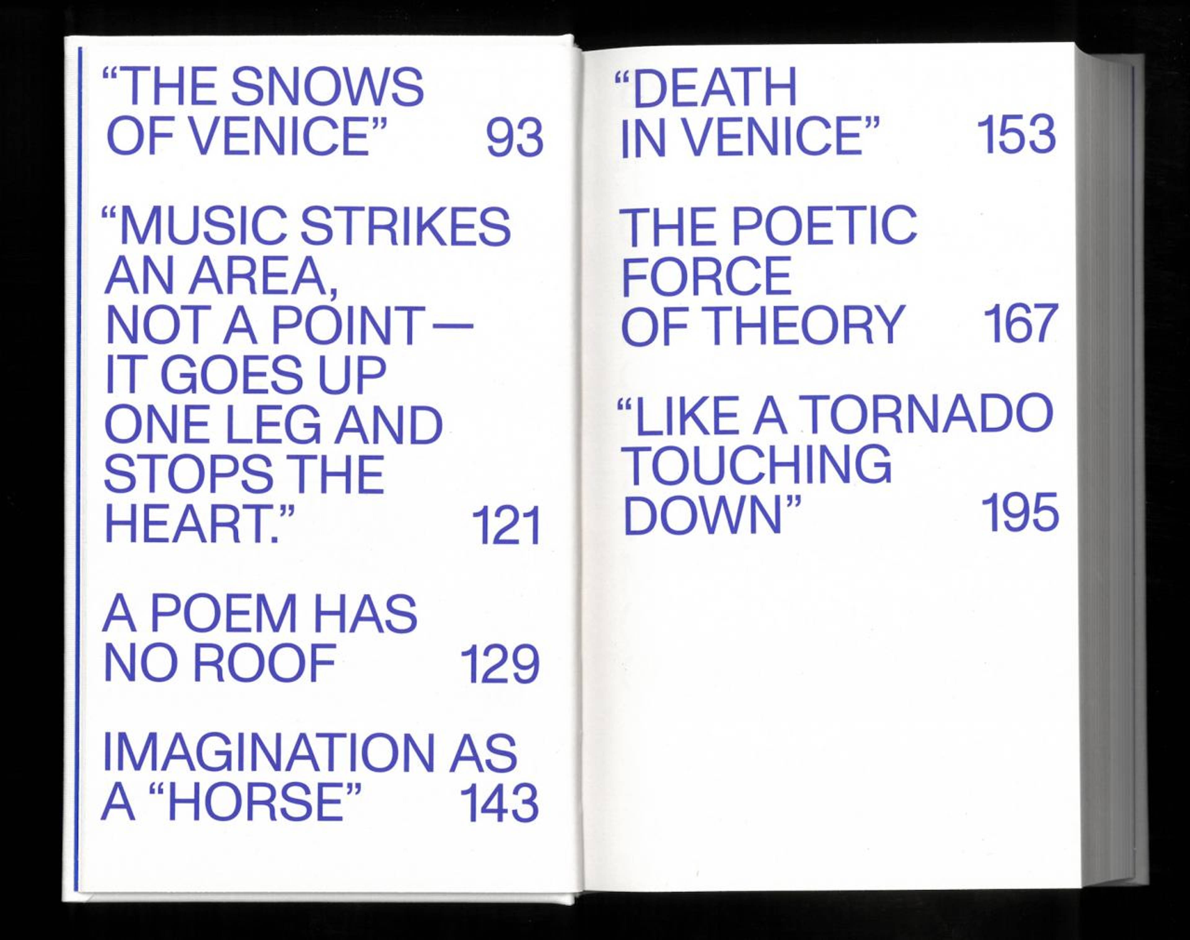 Spread from “The Snows of Venice”