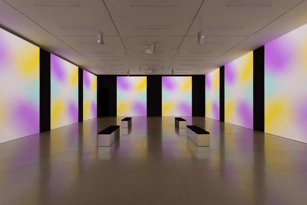 View of Rafaël Rozendaal, “Permanent Distraction,” Gallery, Sheffield, 2021