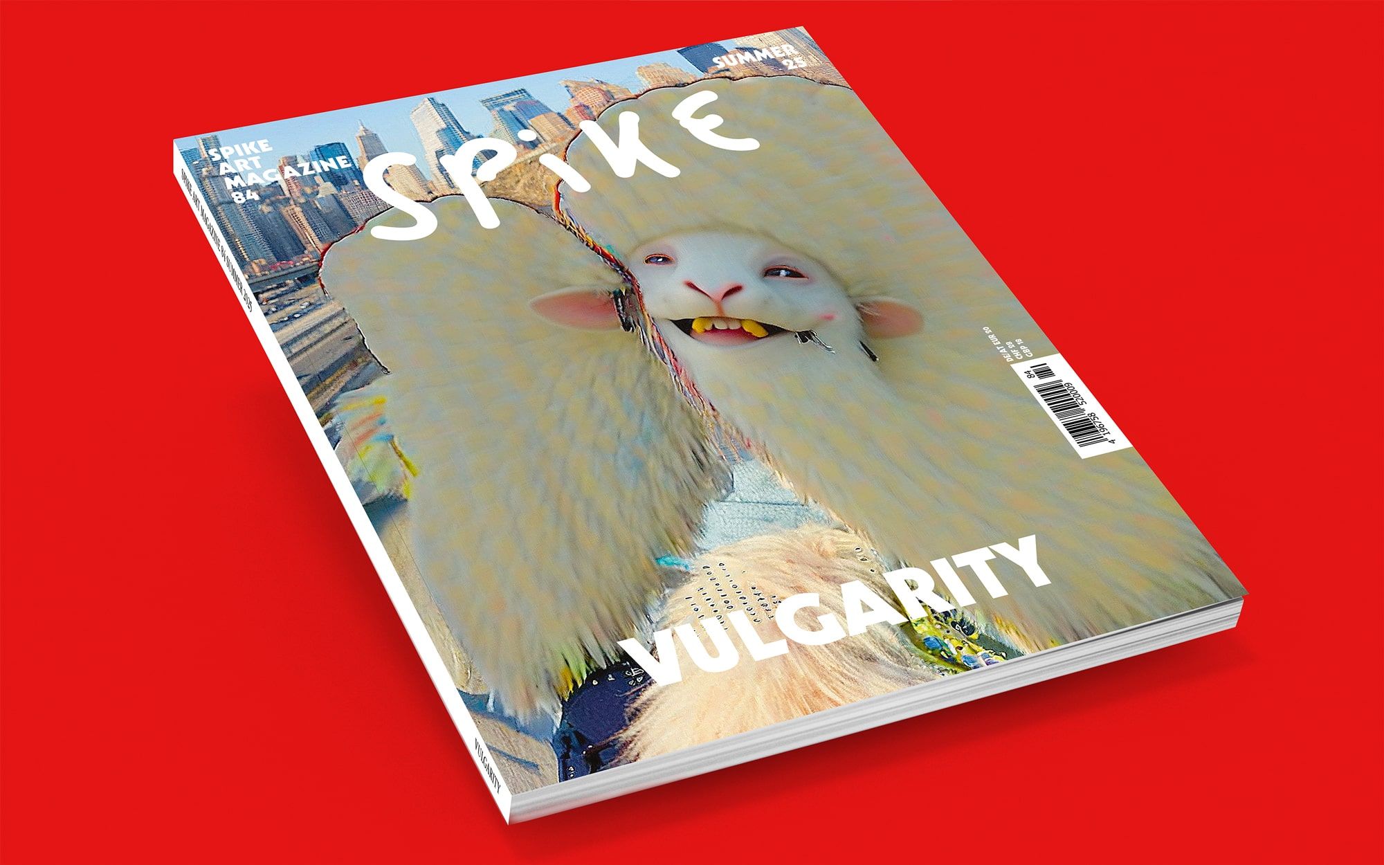 An image for the showcase module titled, "SPIKE #84 – VULGARITY – IS OUT NOW!"
