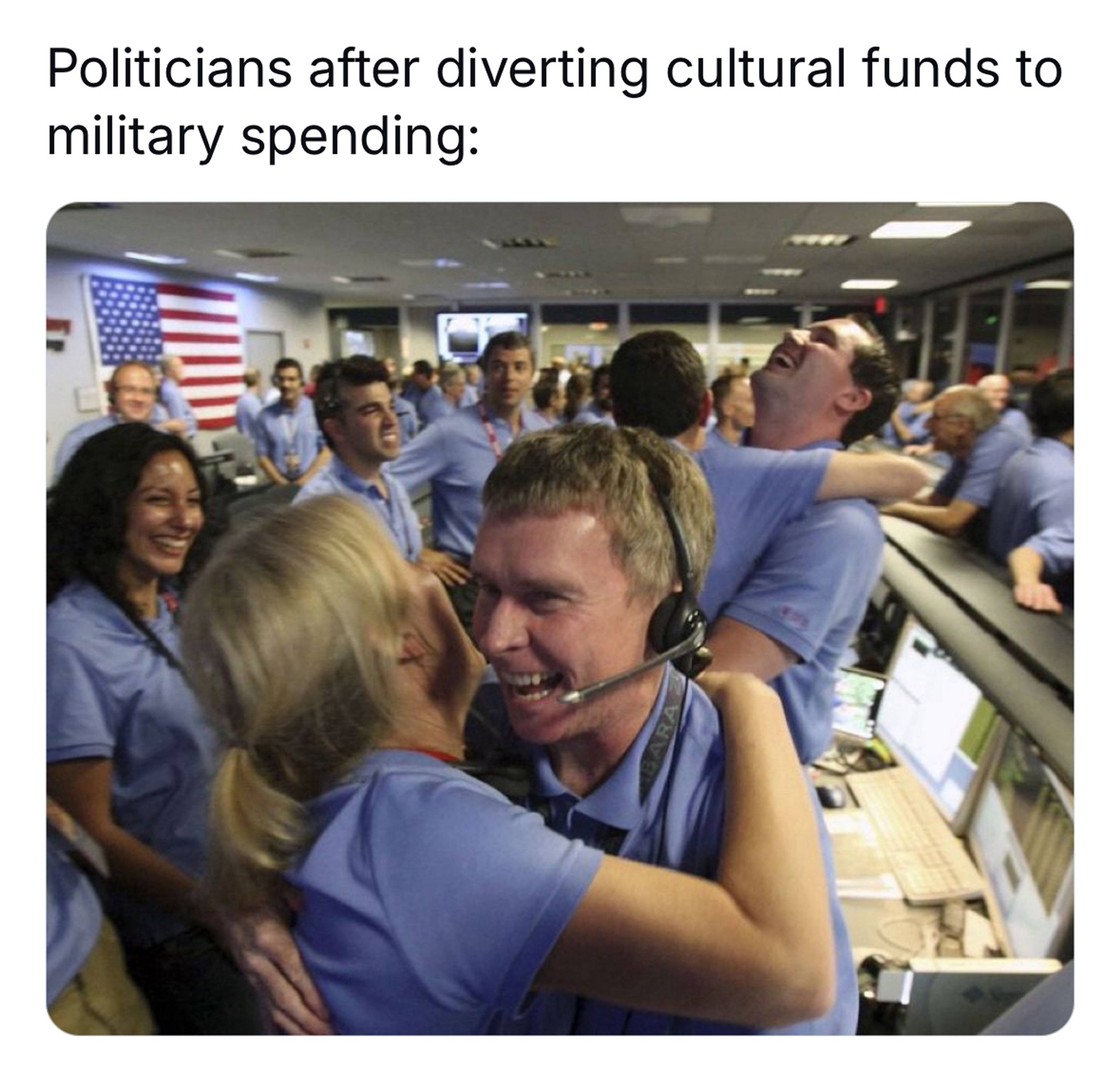 Meme: Politicians after diverting cultural funds