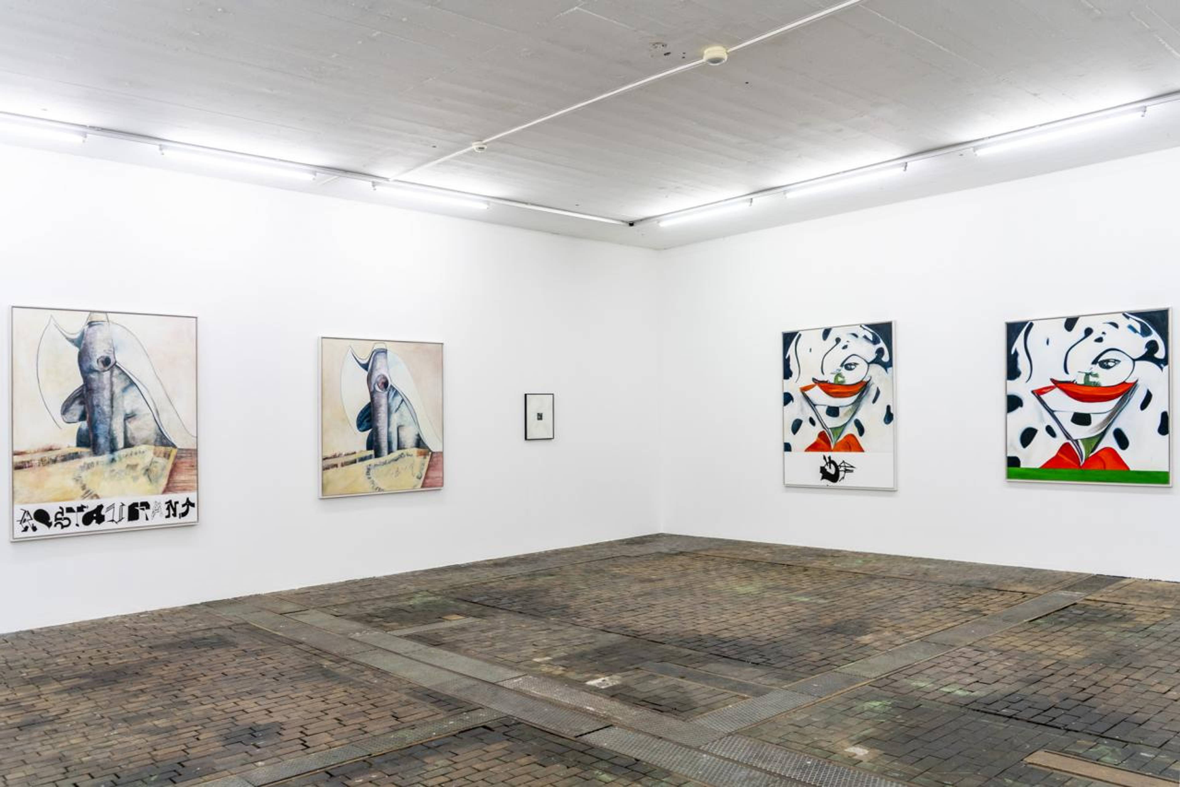 View of “Dialogue of the Dogs,” Centre d’Art Contemporain Genève, Geneva, 2022. Photo: Julien Girard