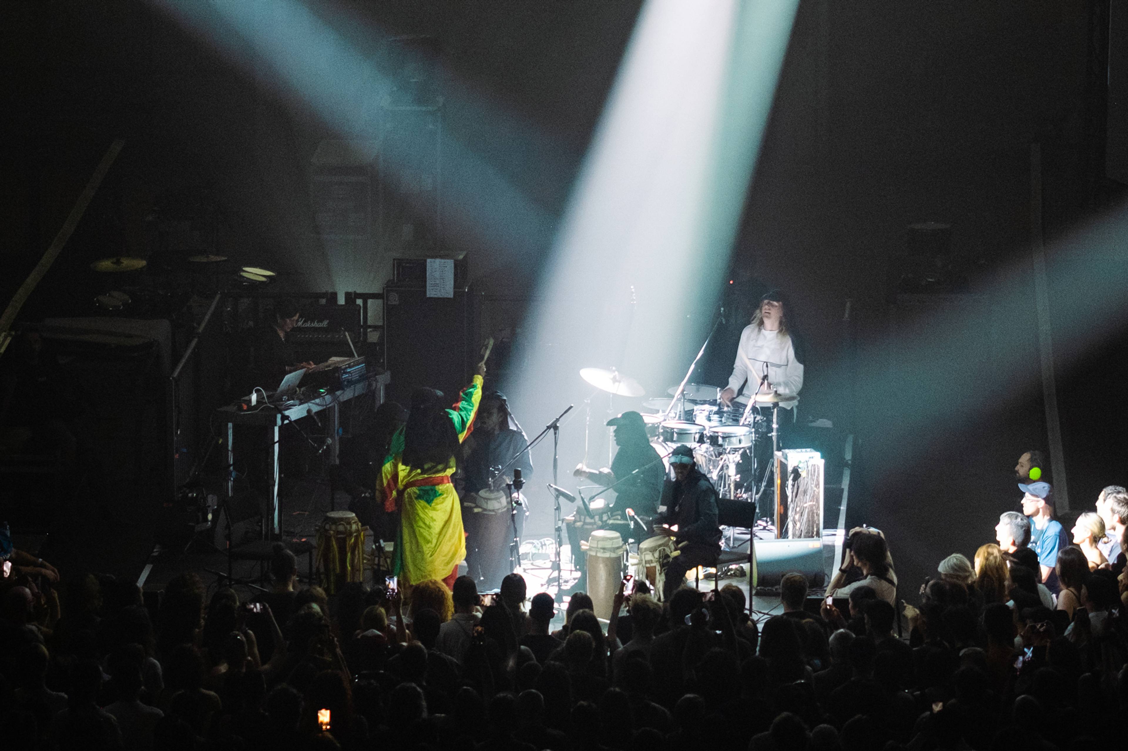 The Family N’Diaye Rose performs at Atonal, Kraftwerk, Berlin, 2024