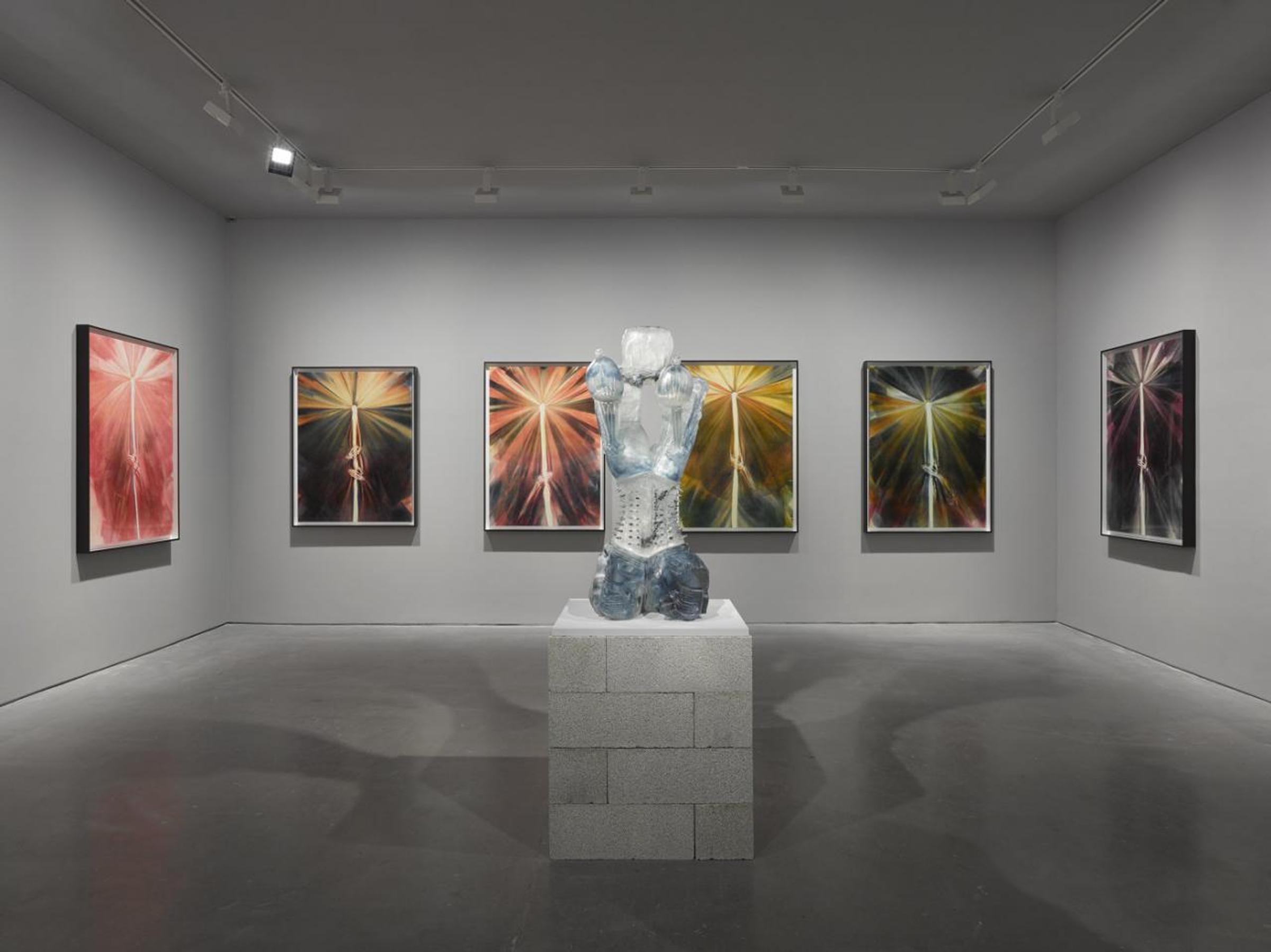 View of Andra Ursuța, “Void Fill,” David Zwirner, Paris, 2021