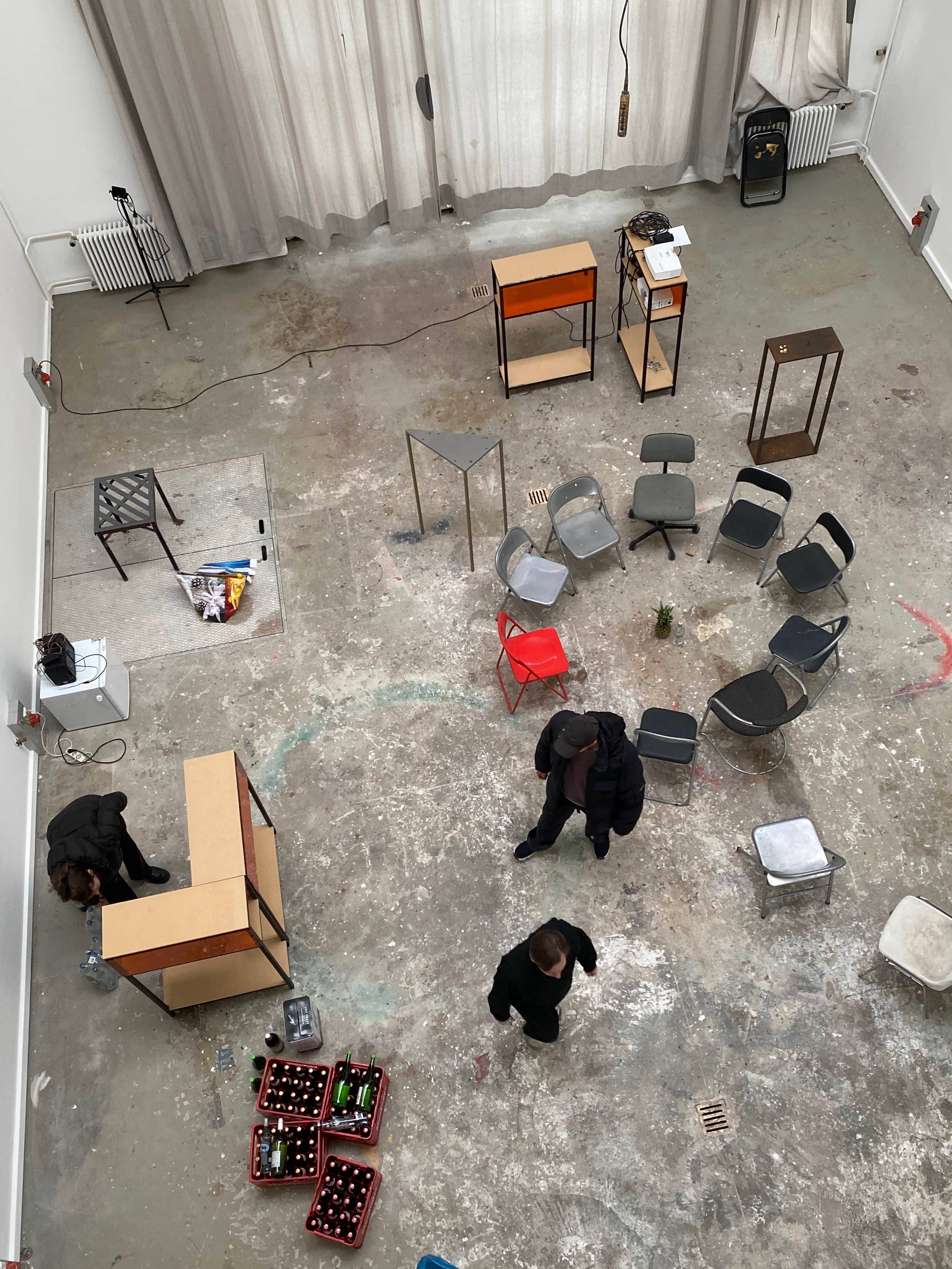 View of “Mittwochsbar I”, Karlsruhe, 2024