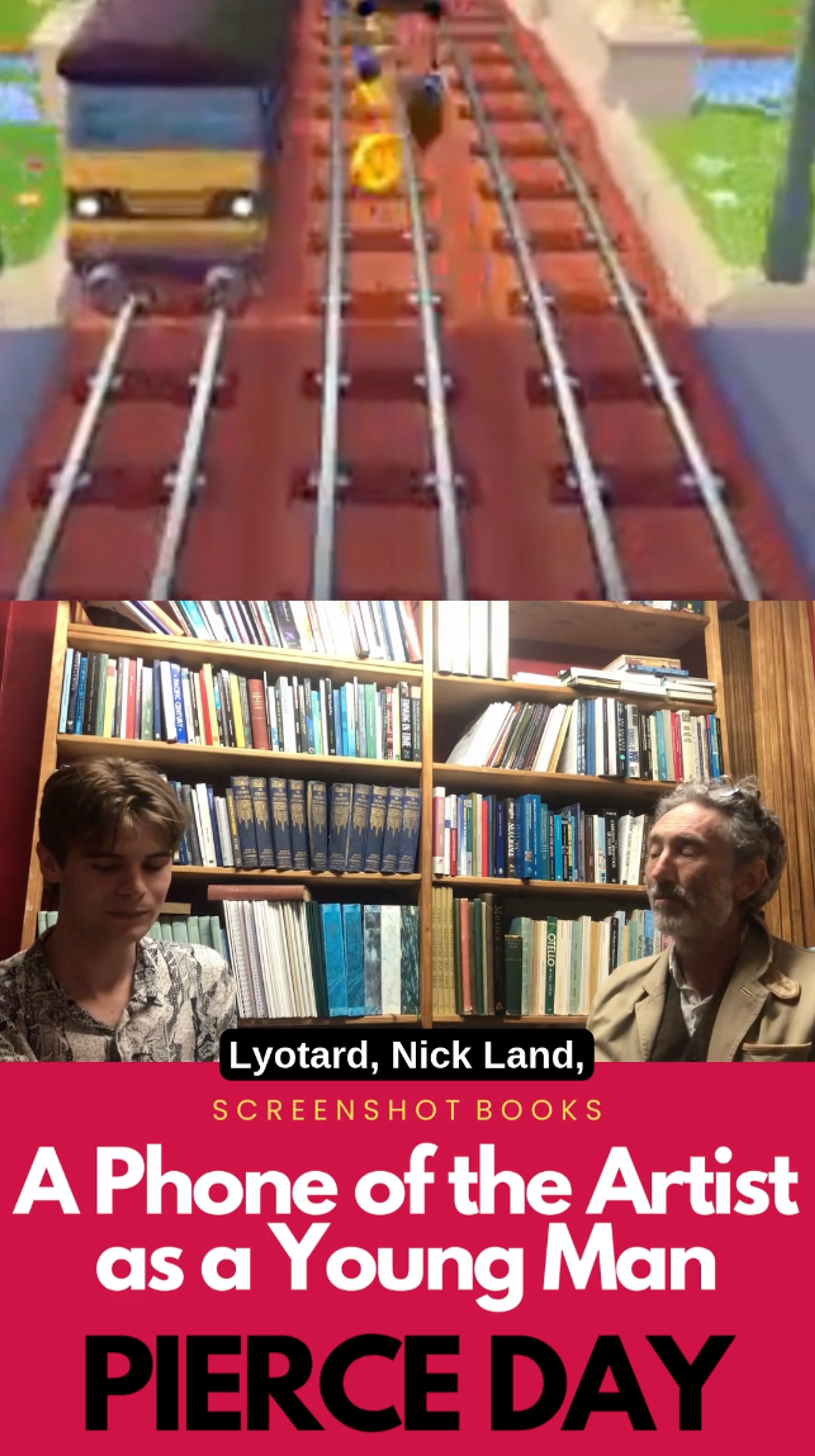 Pierce Day, A Phone of the Artist as a Young Man, Instagram book presentation, 2024