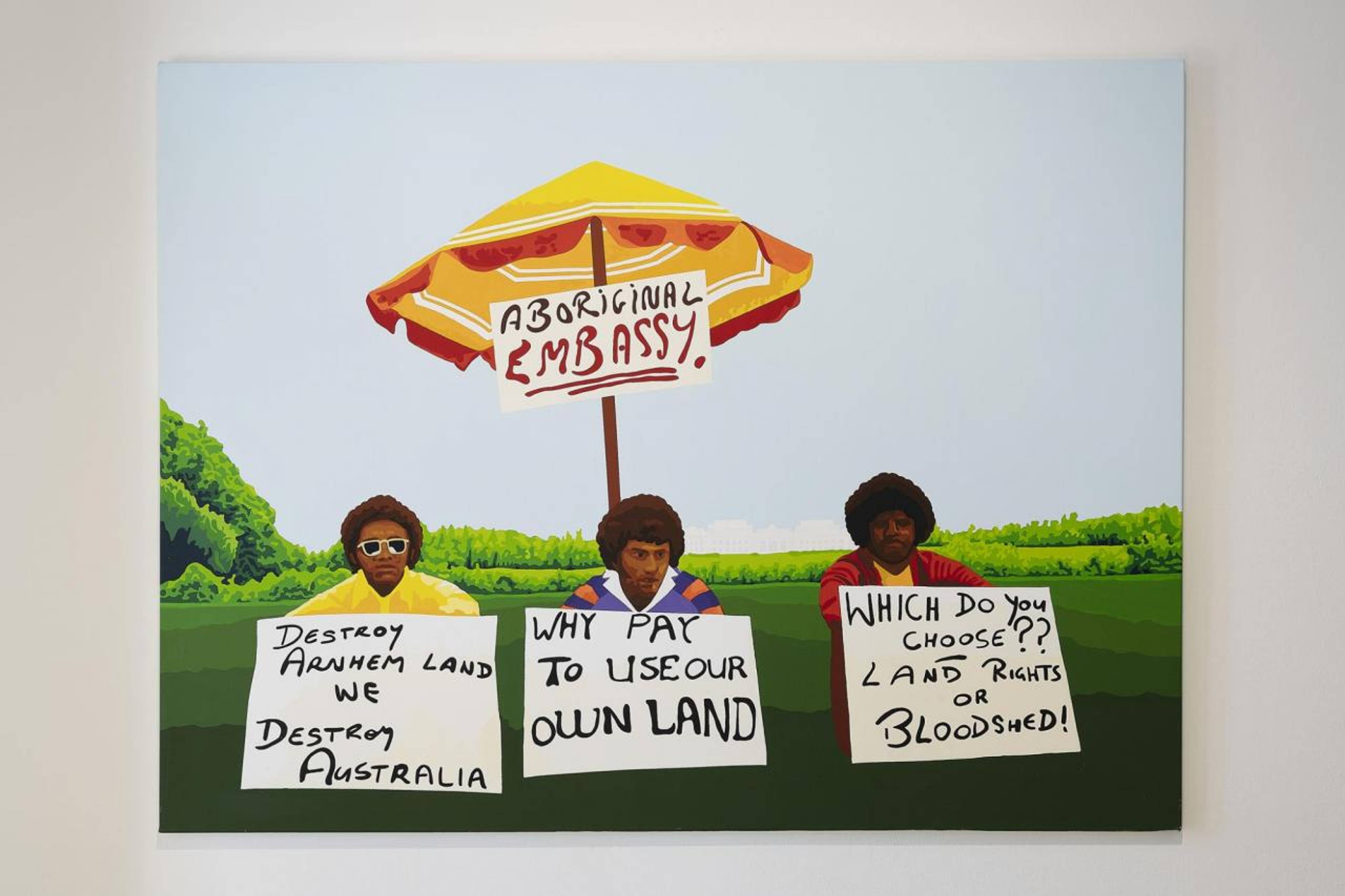 Richard Bell, Umbrella Embassy, 2022