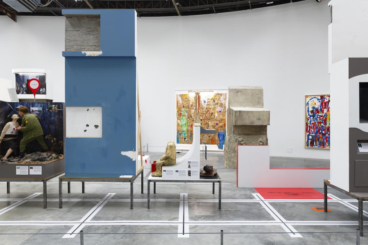 View of “The enemy of my enemy,” Palais de Tokyo, Paris, 2018