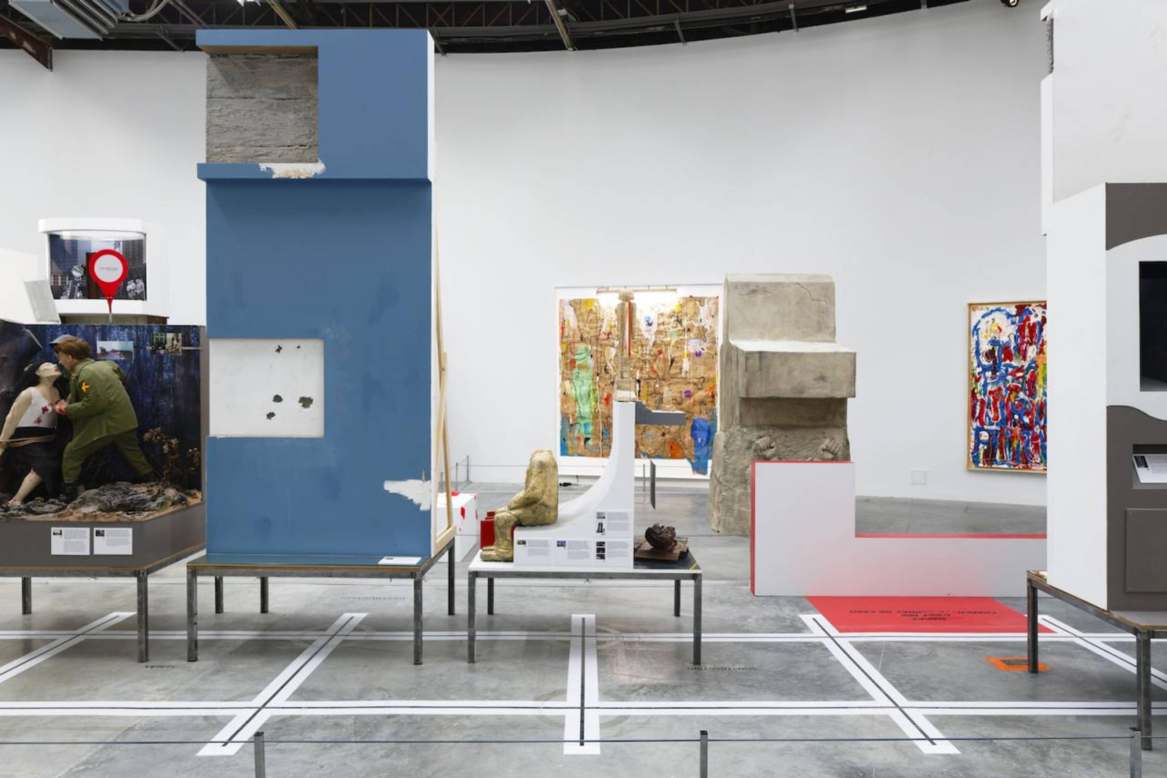 View of “The enemy of my enemy,” Palais de Tokyo, Paris, 2018