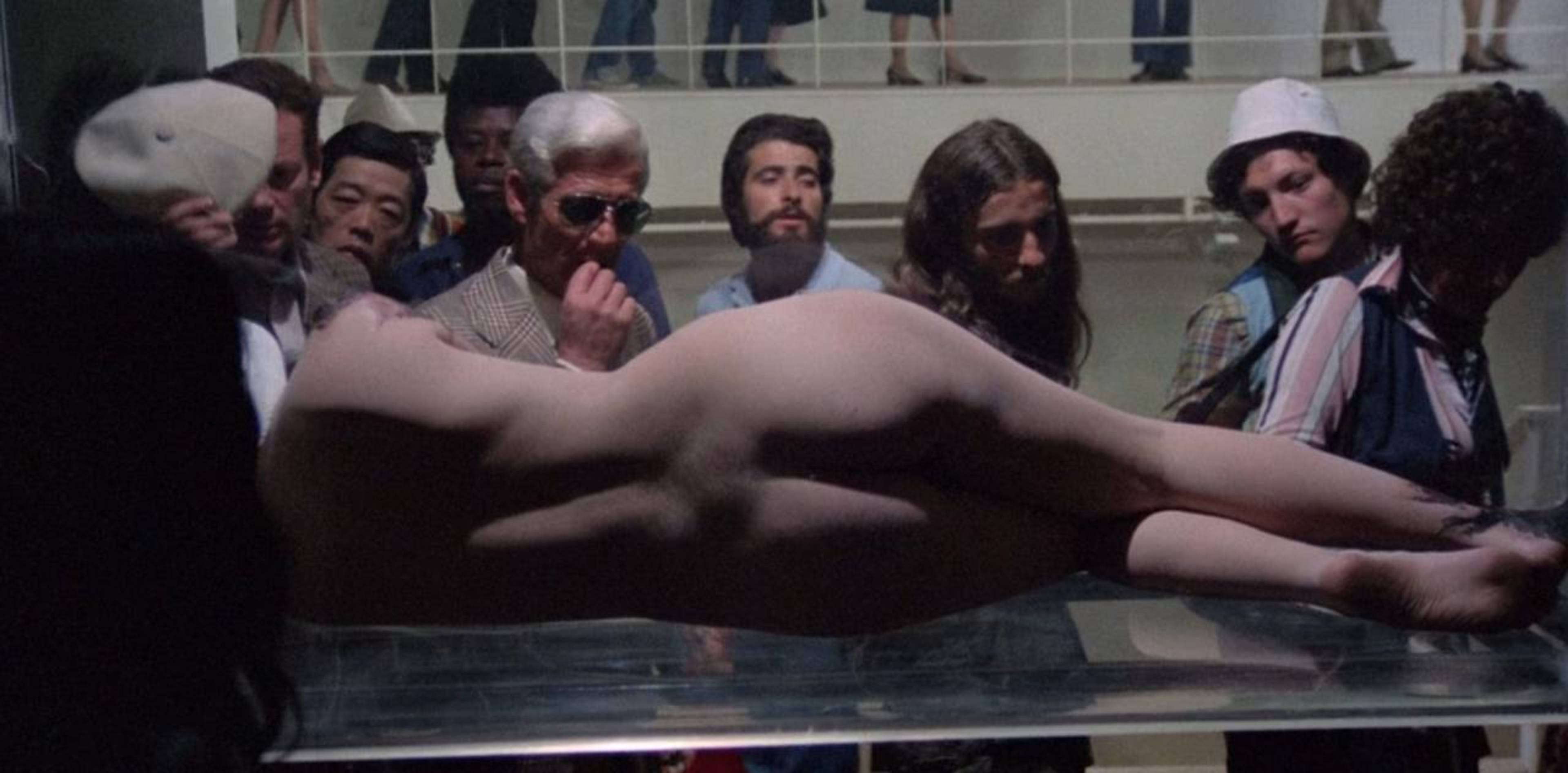 Still from The pyjama girl case, 1977, 103 min.