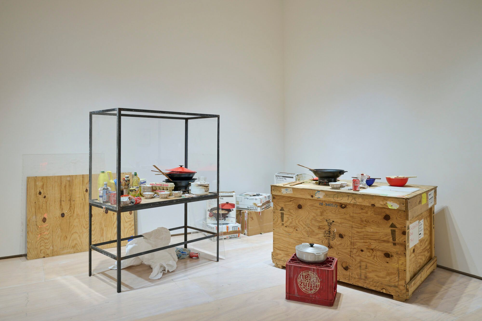 Rirkrit Tiravanija, untitled 1990 (pad thai), 1990