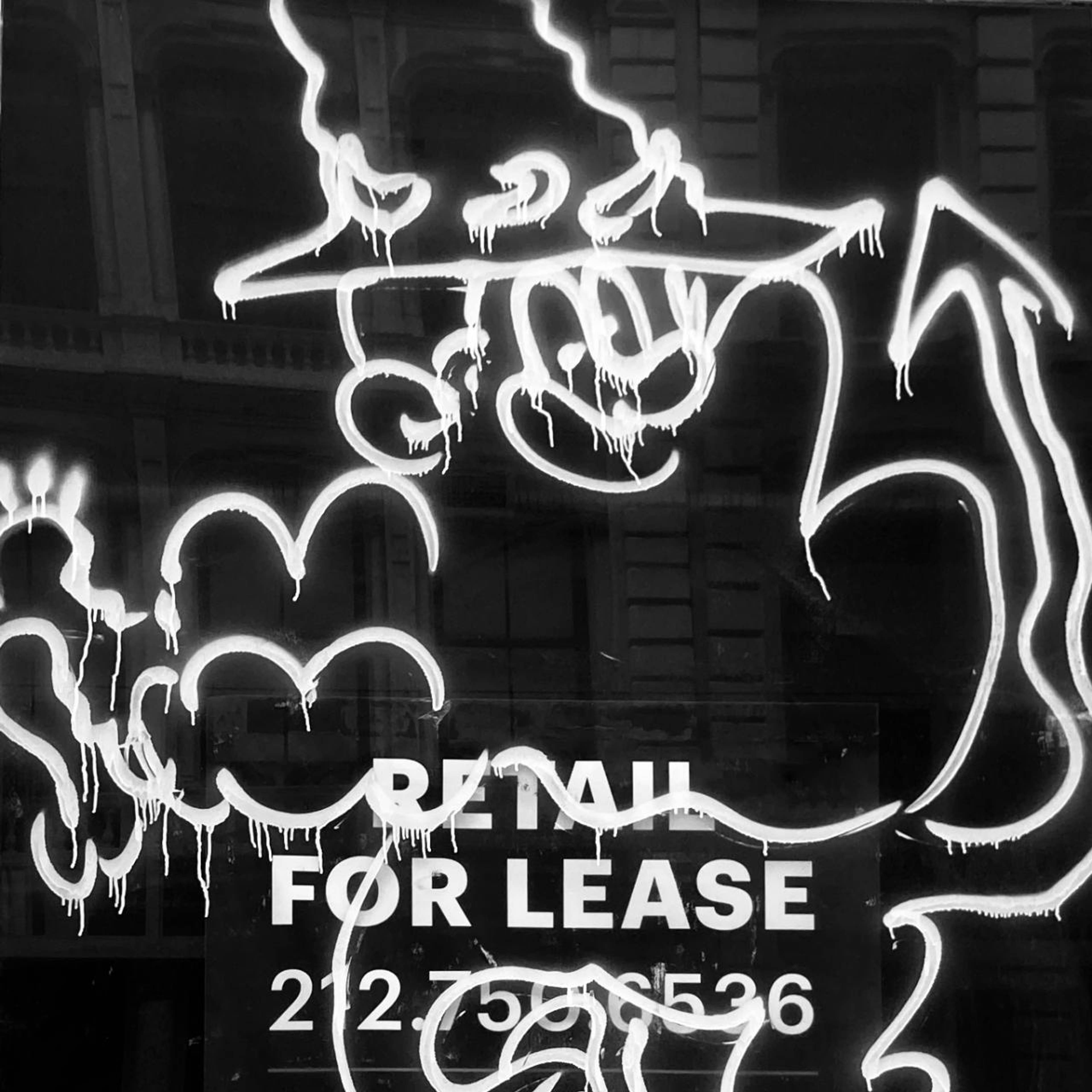 Graffiti in SoHo, June 2021