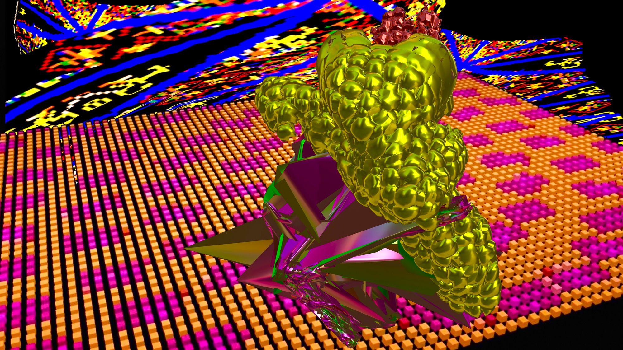 Station Rose, 1988/2025, digital artwork