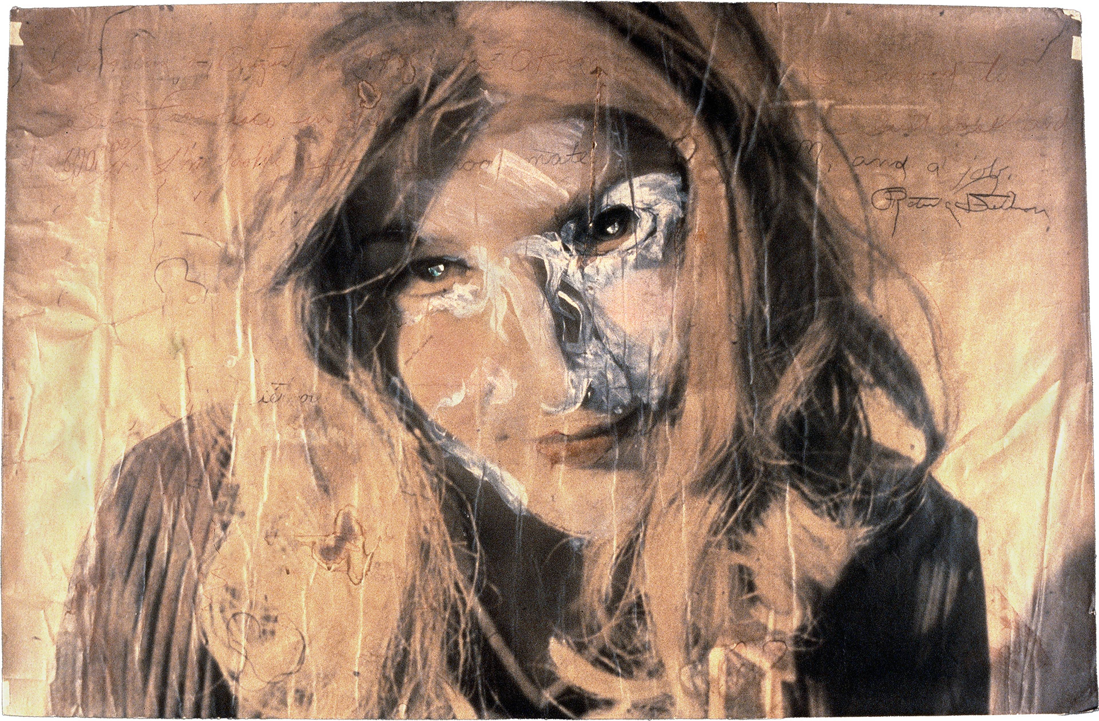 Roberta Aged by Weather and Time, 1976